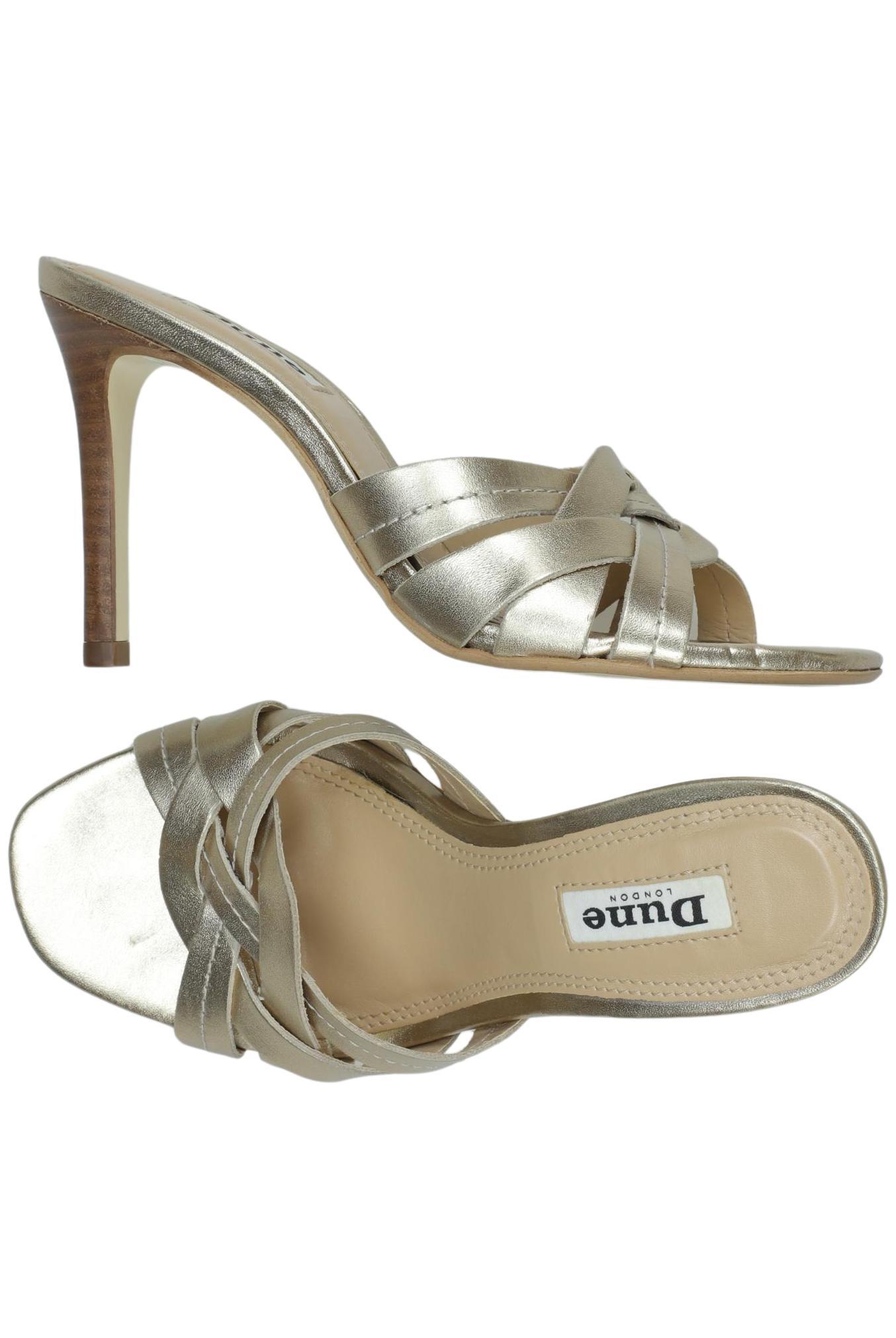 

Dune London Damen Sandale, gold, Gr. 36