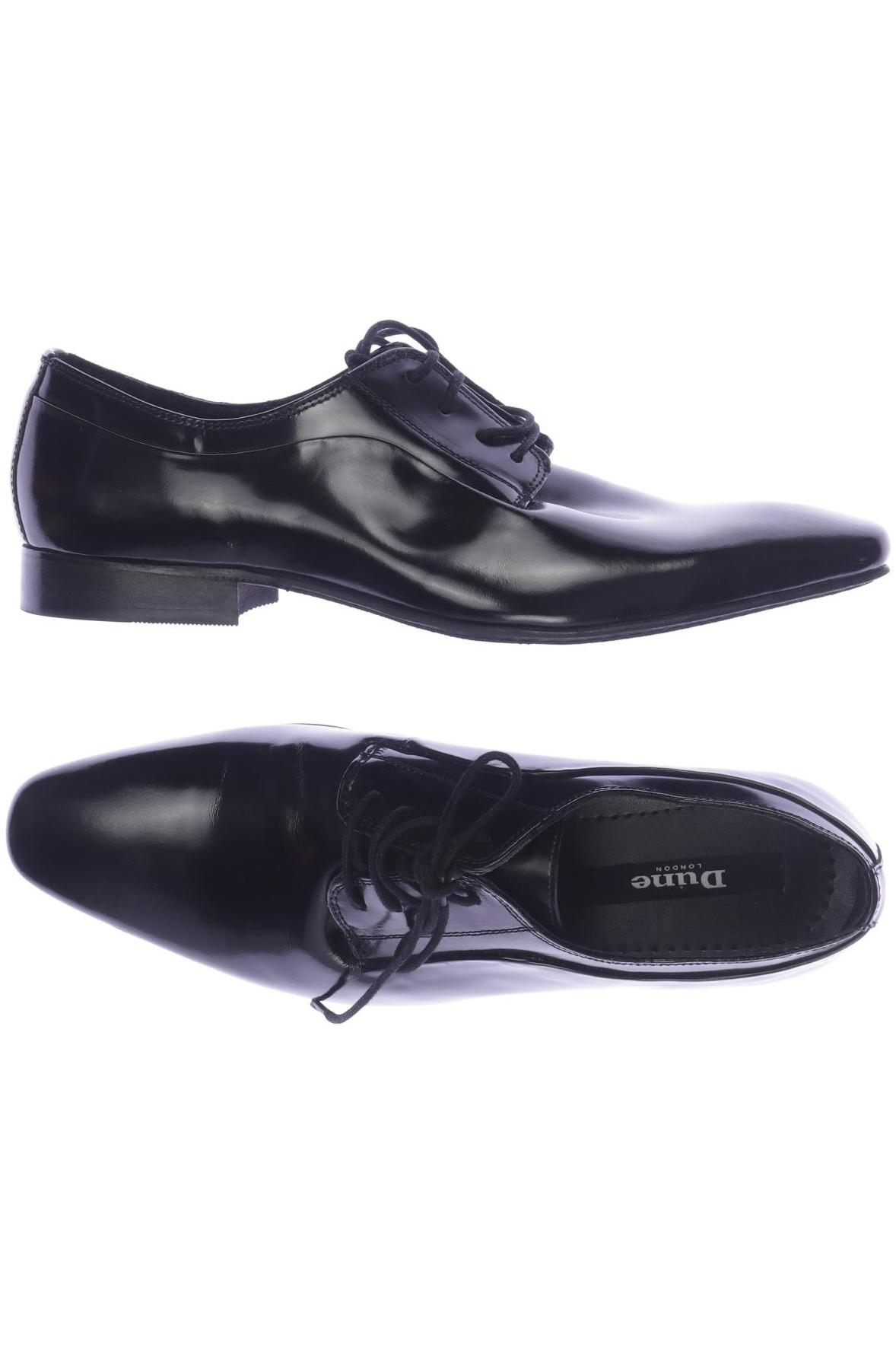 

Dune London Herren Halbschuh, schwarz