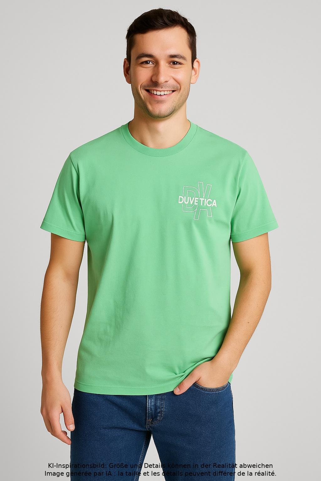 Thumbnail - Duvetica Herren T-Shirt, hellgrün, Gr. 46