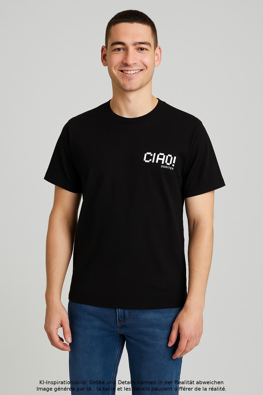 

Duvetica Herren T-Shirt, schwarz, Gr. 44