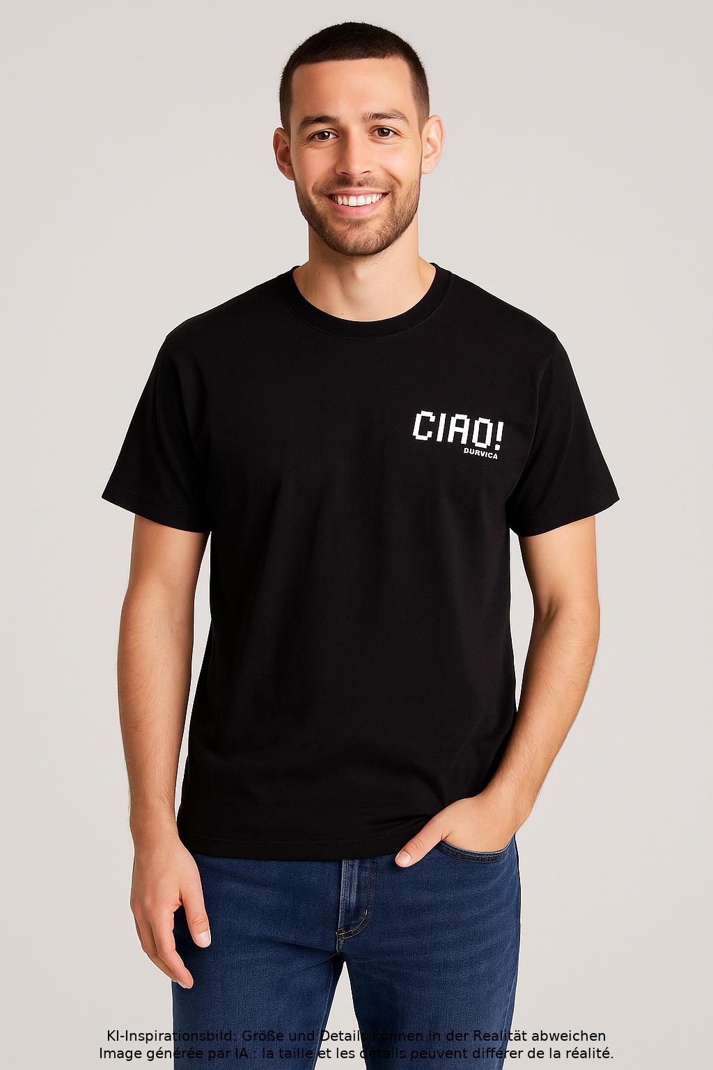 

Duvetica Herren T-Shirt, schwarz, Gr. 46