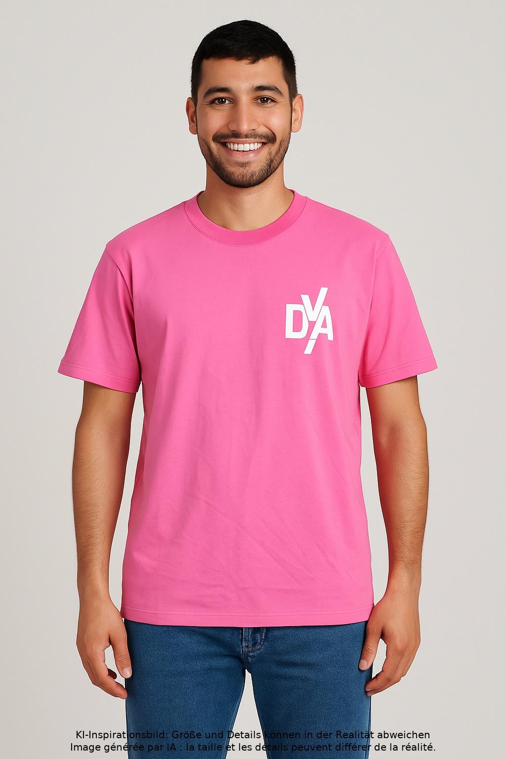 

Duvetica Herren T-Shirt, pink, Gr. 46