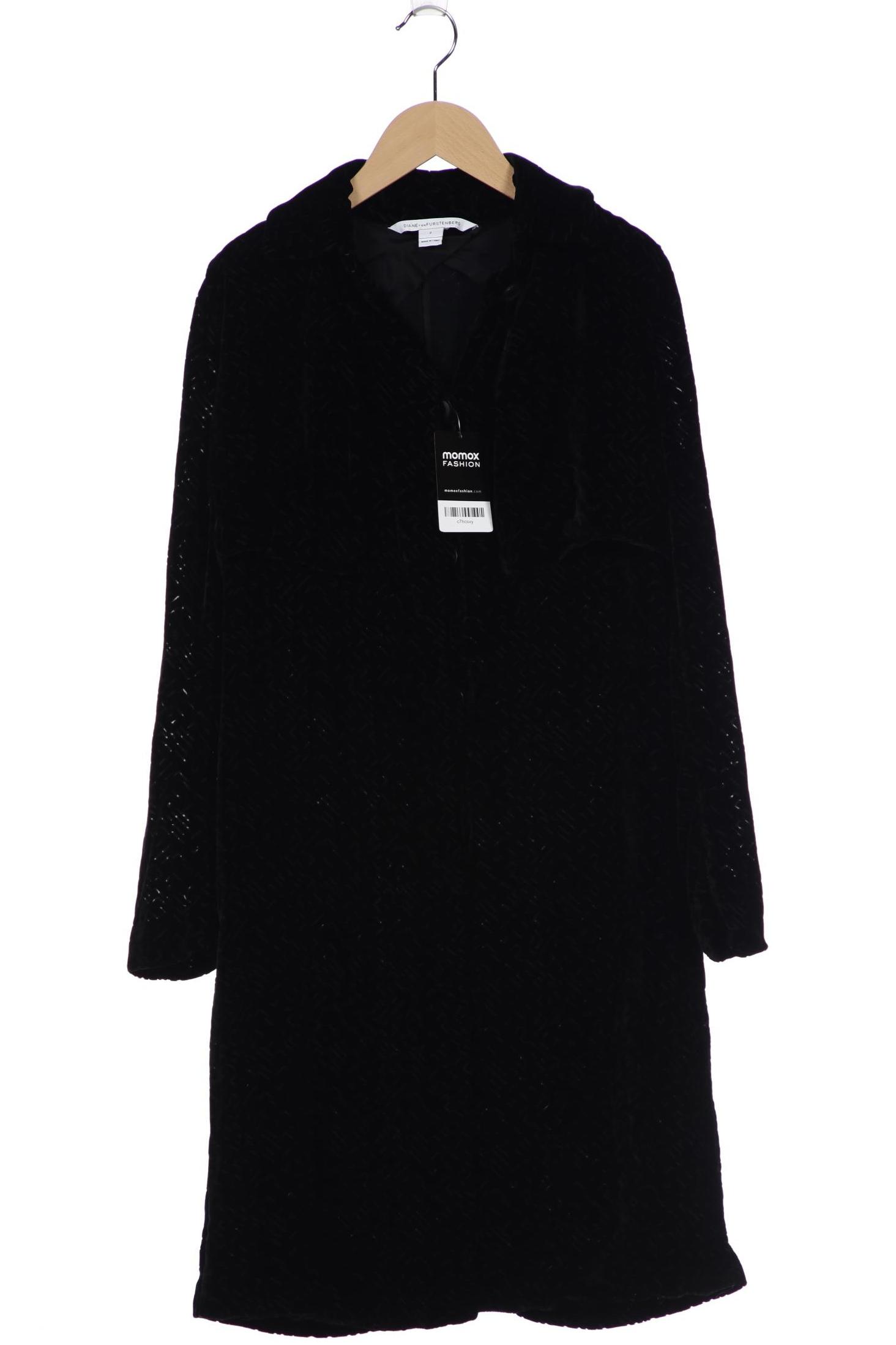 

DVF DIANE VON FURSTENBERG Damen Mantel, schwarz