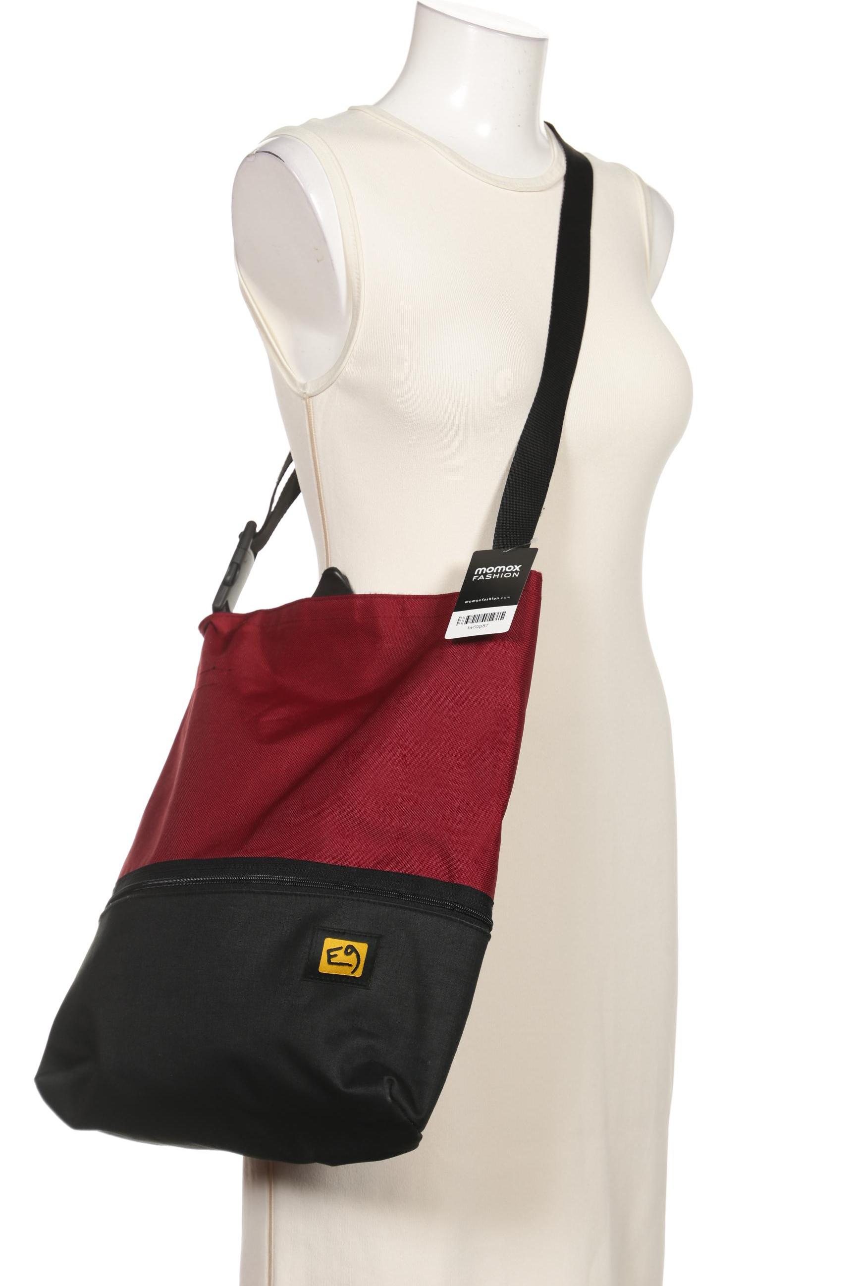 

E9 Damen Handtasche, bordeaux, Gr.