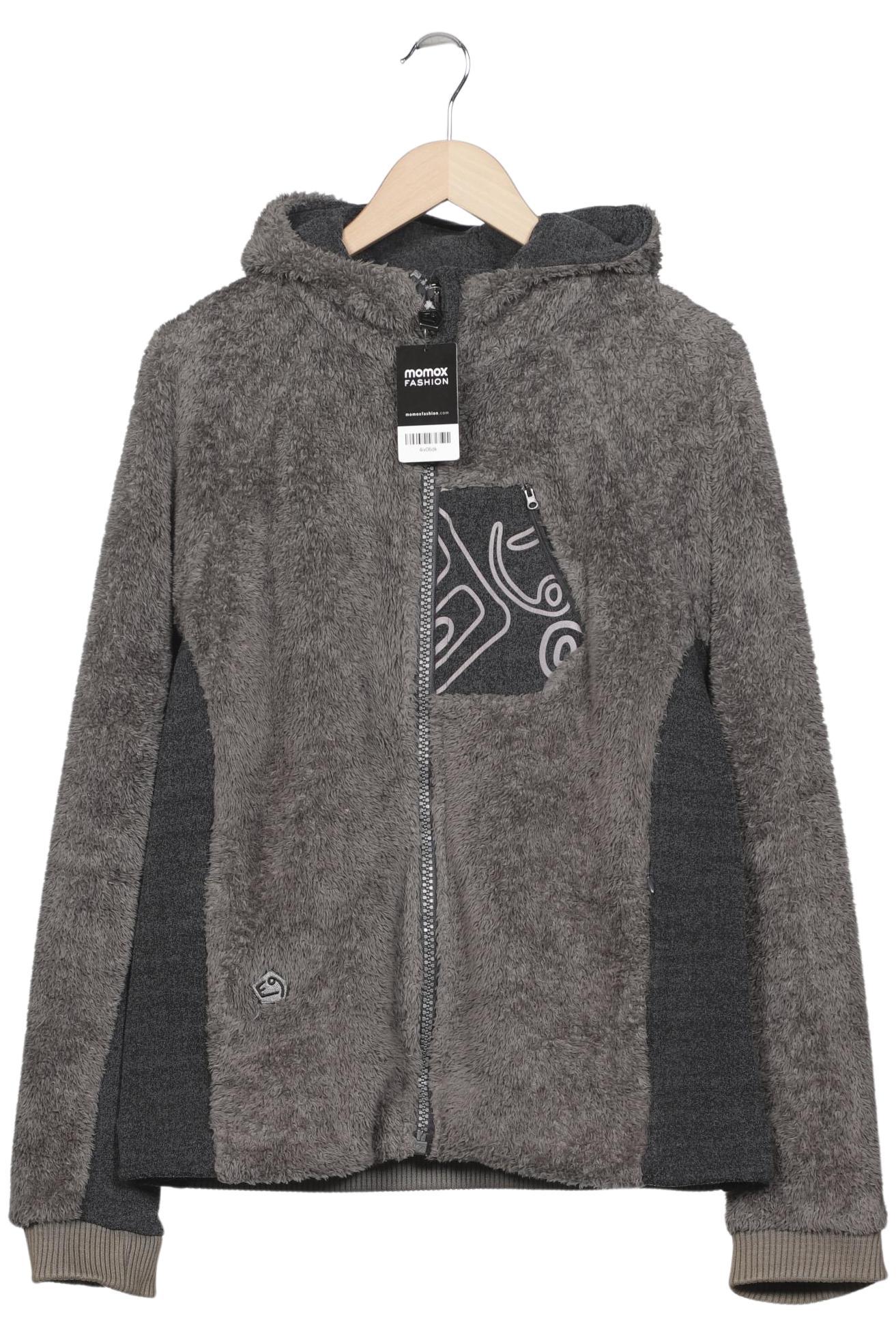 

E9 Damen Kapuzenpullover, grau, Gr. 44