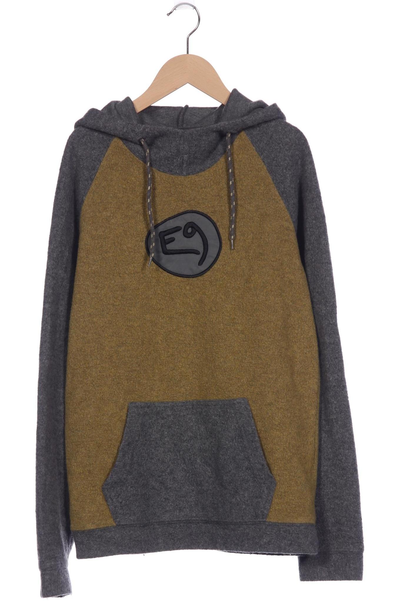 

E9 Damen Kapuzenpullover, grau, Gr. 34