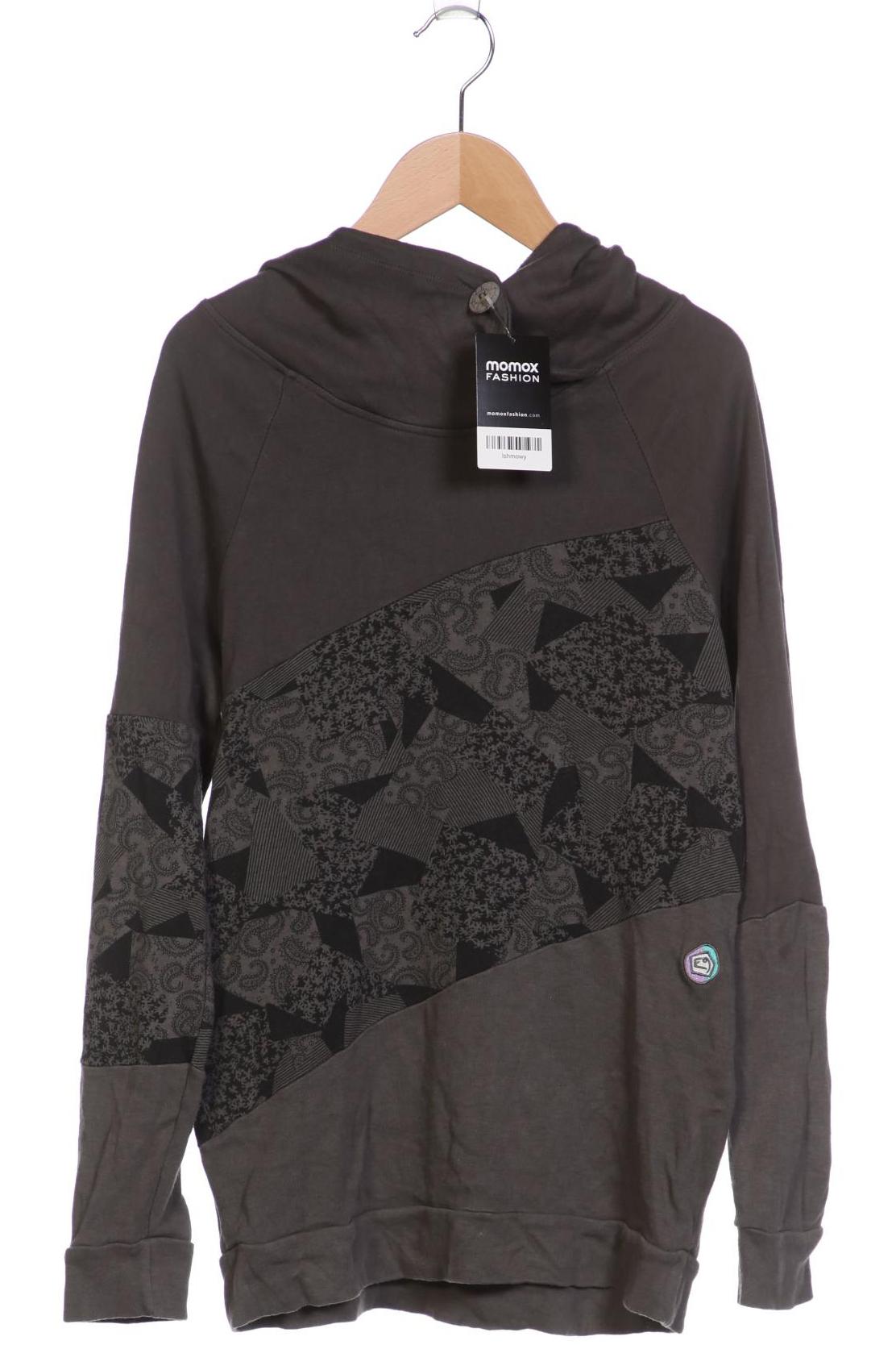 

E9 Damen Kapuzenpullover, grau