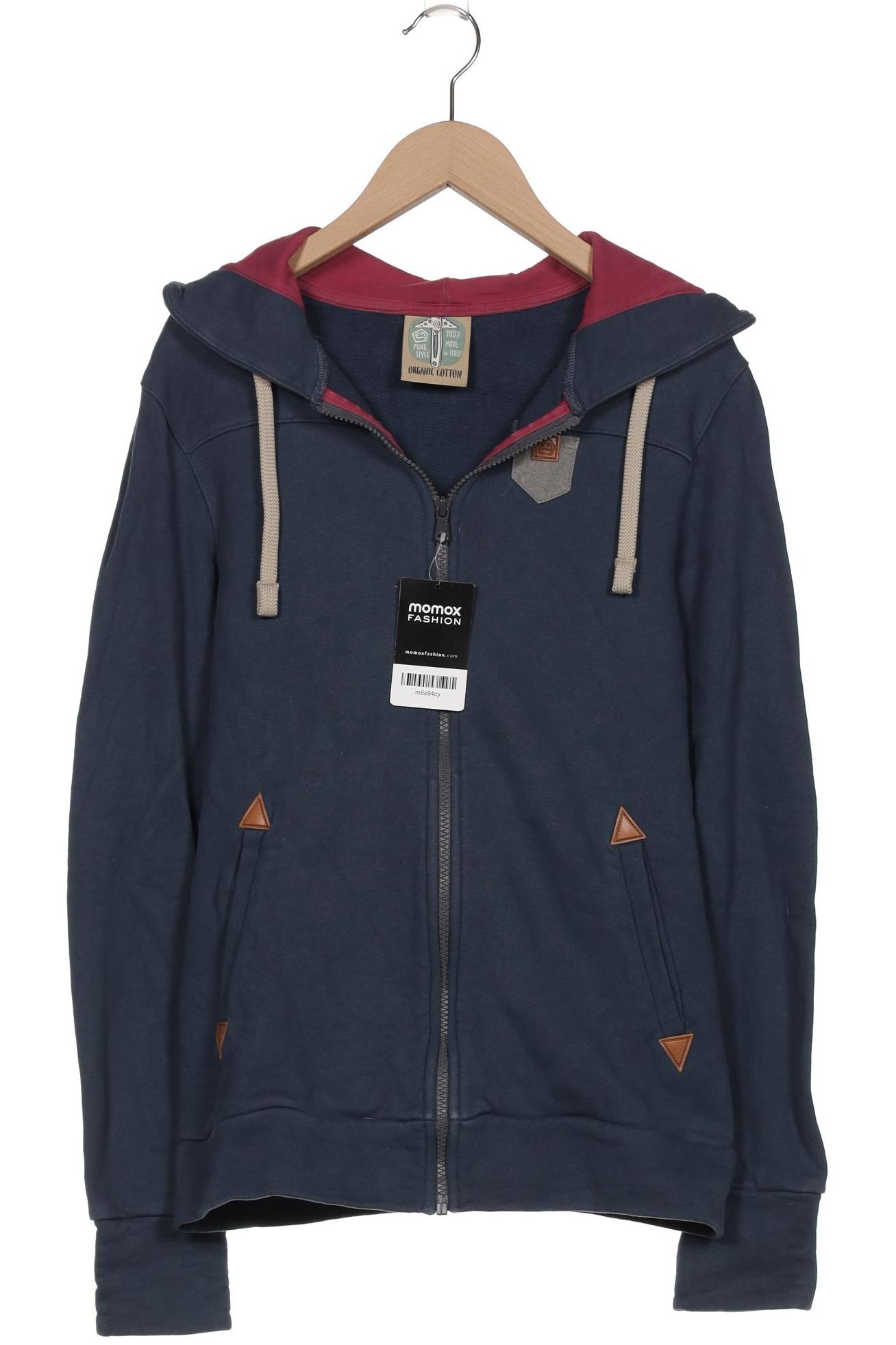 

E9 Damen Kapuzenpullover, blau, Gr. 36