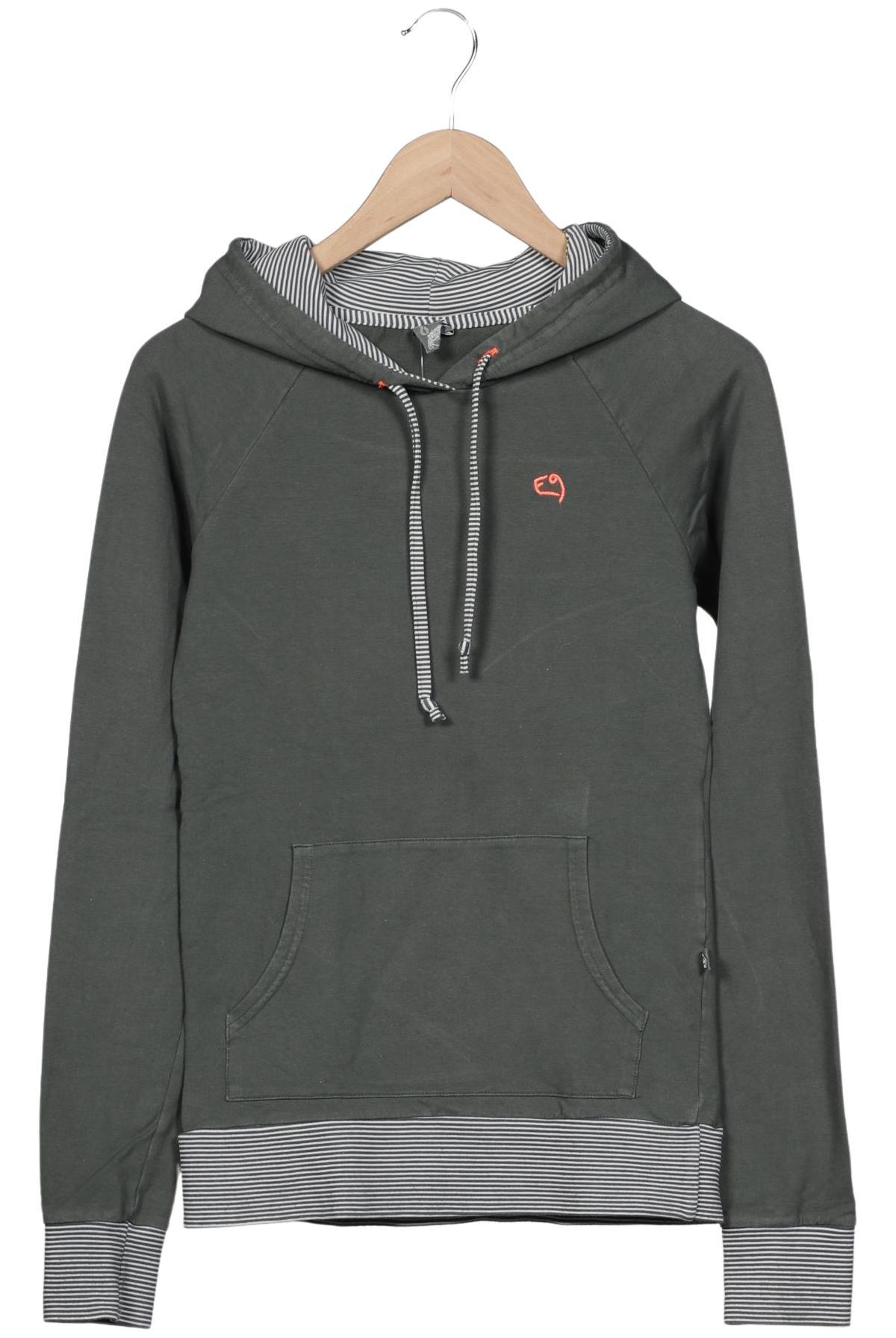 

E9 Damen Kapuzenpullover, grün, Gr. 36