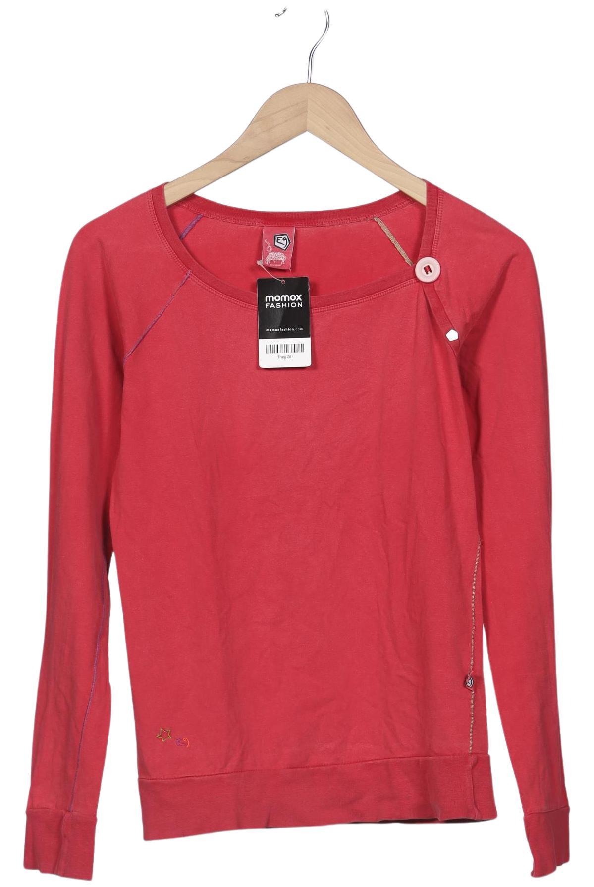 

E9 Damen Langarmshirt, rot, Gr. 42