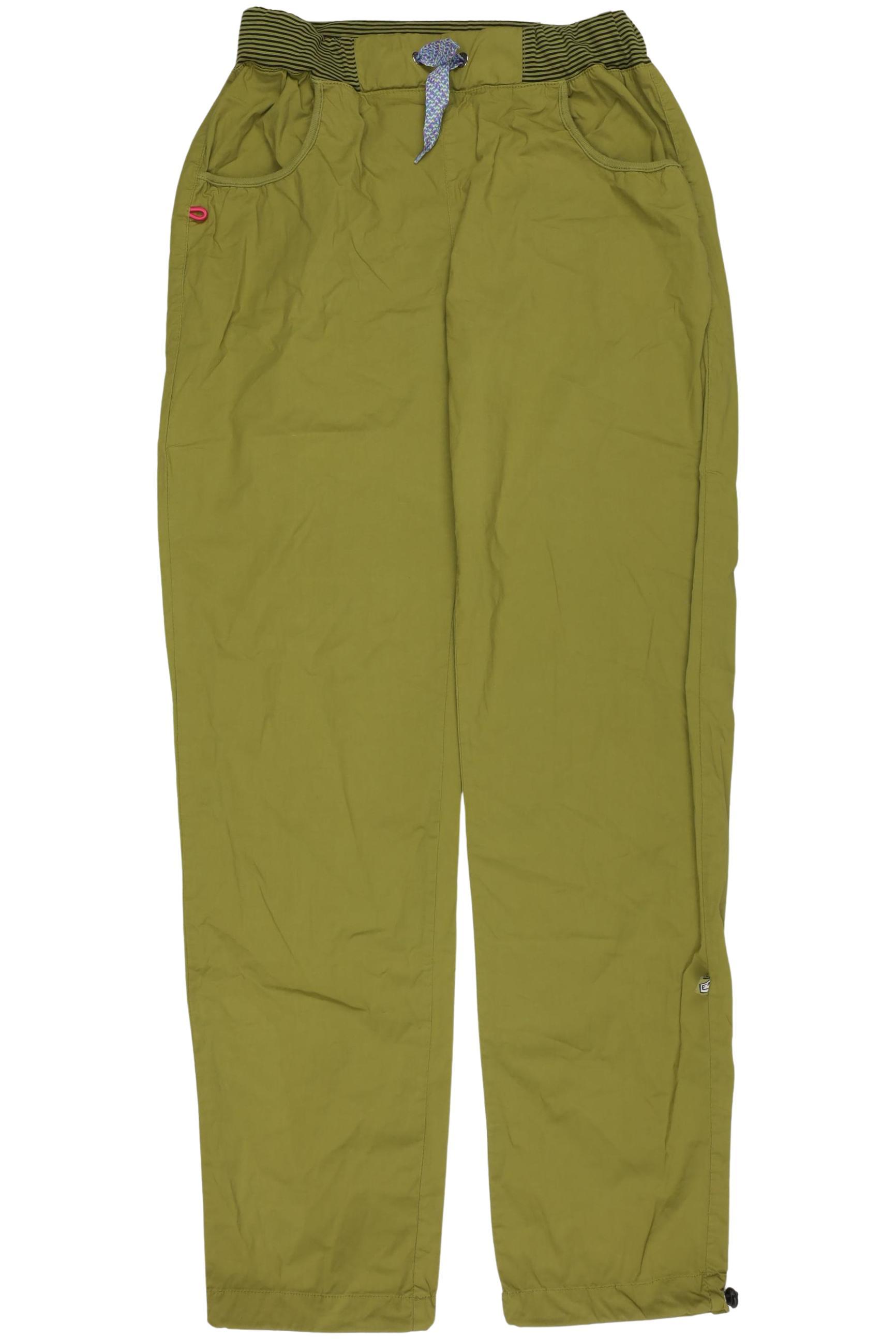

E9 Damen Stoffhose, grün, Gr. 0