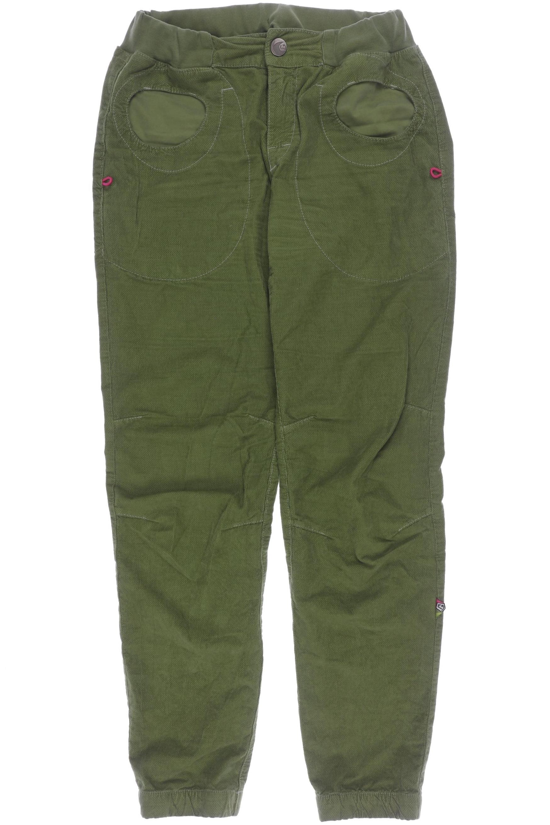 

E9 Damen Stoffhose, grün, Gr. 0