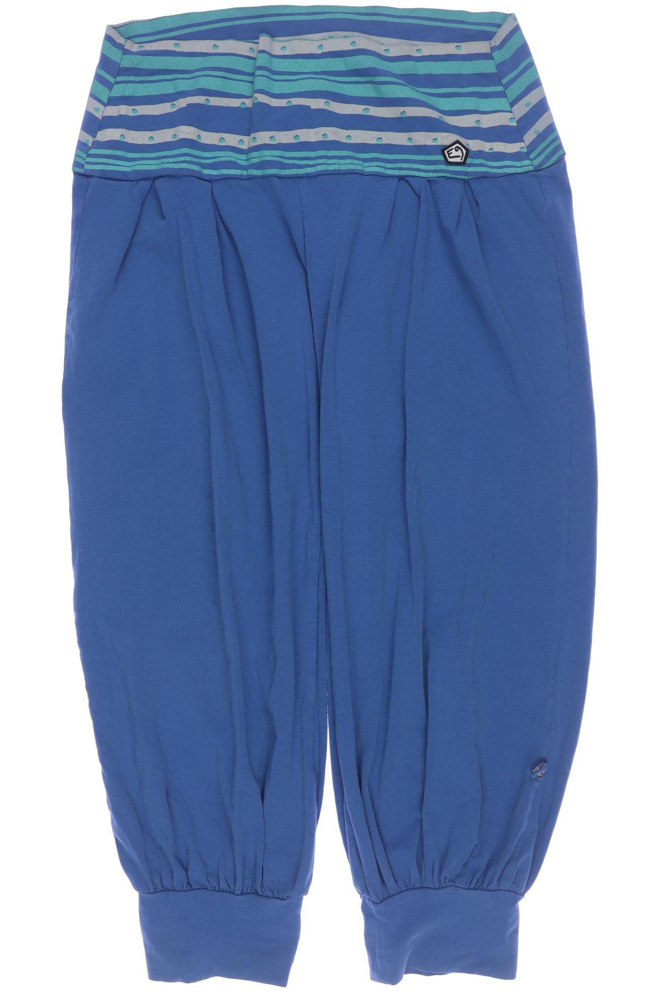 

E9 Damen Stoffhose, blau, Gr. 0