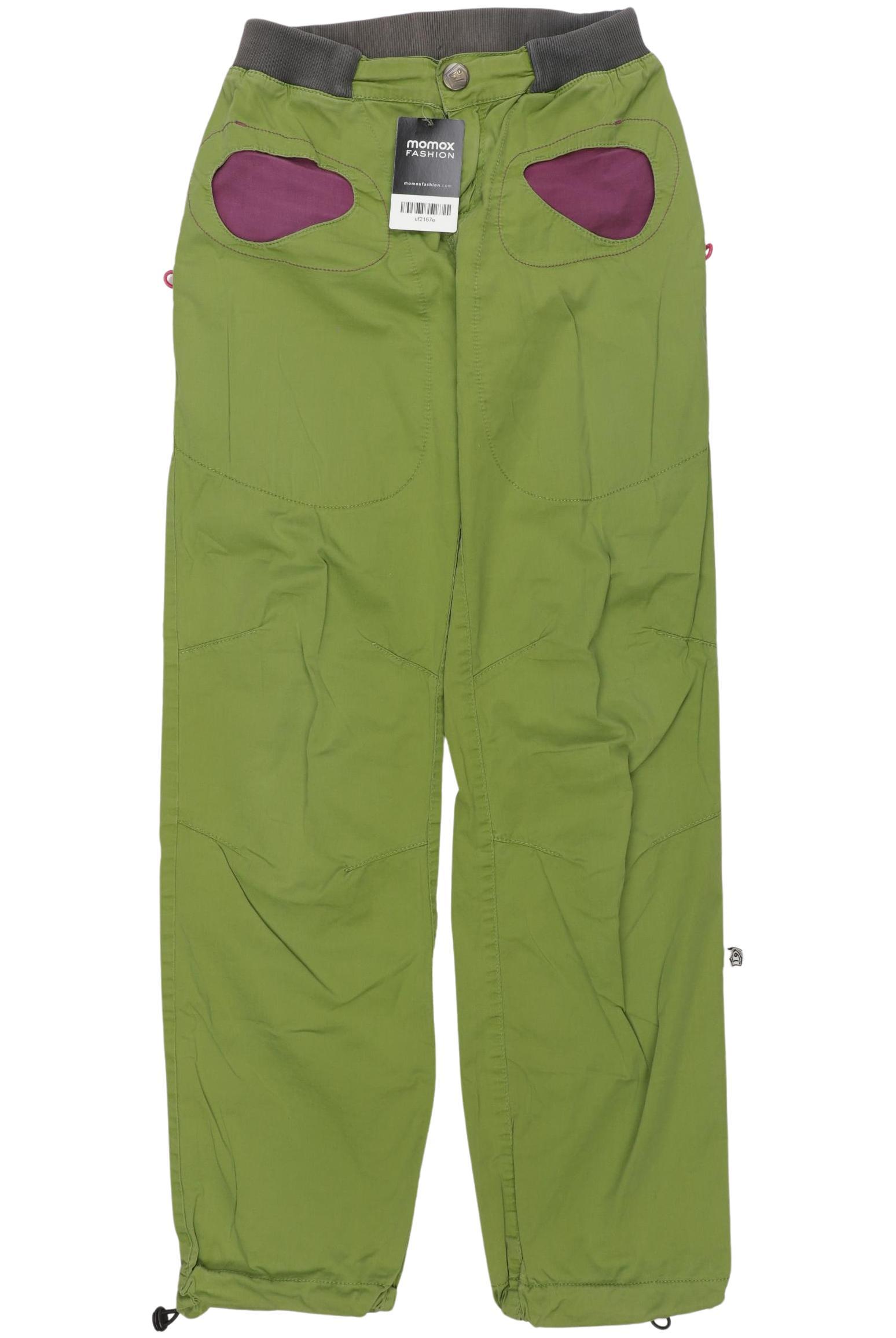 

E9 Damen Stoffhose, grün, Gr. 24