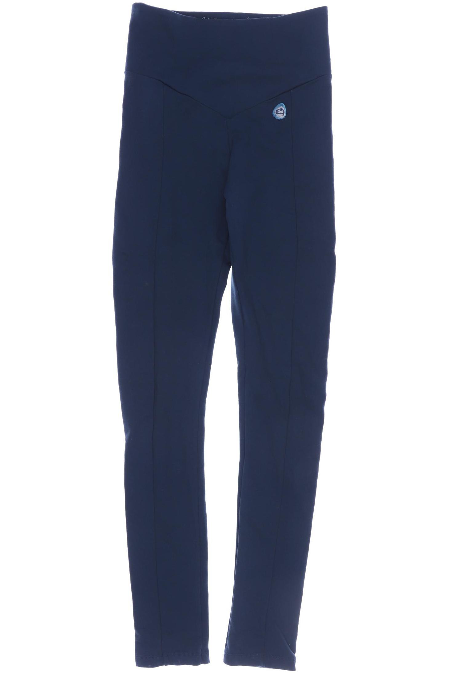 

E9 Damen Stoffhose, türkis, Gr. 0