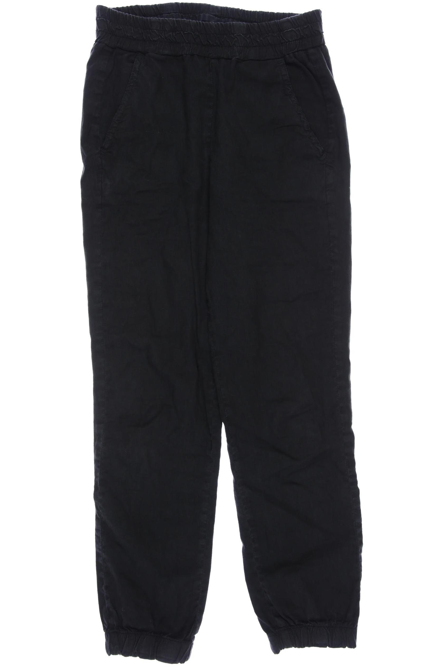 

E9 Damen Stoffhose, schwarz, Gr. 0