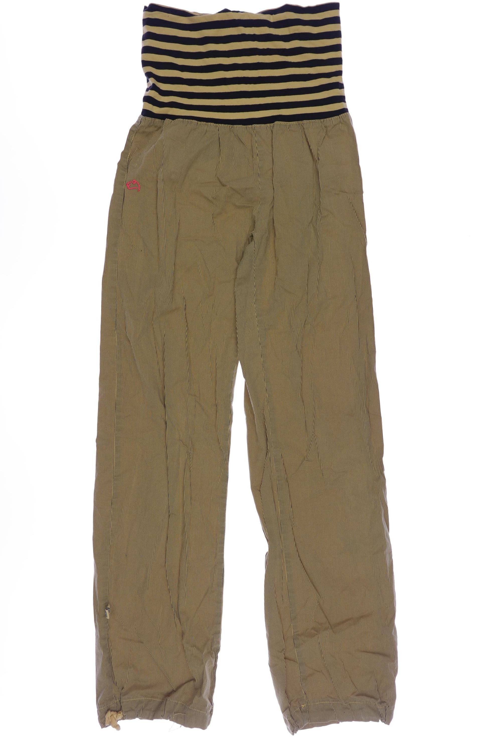 

E9 Damen Stoffhose, gelb, Gr. 0