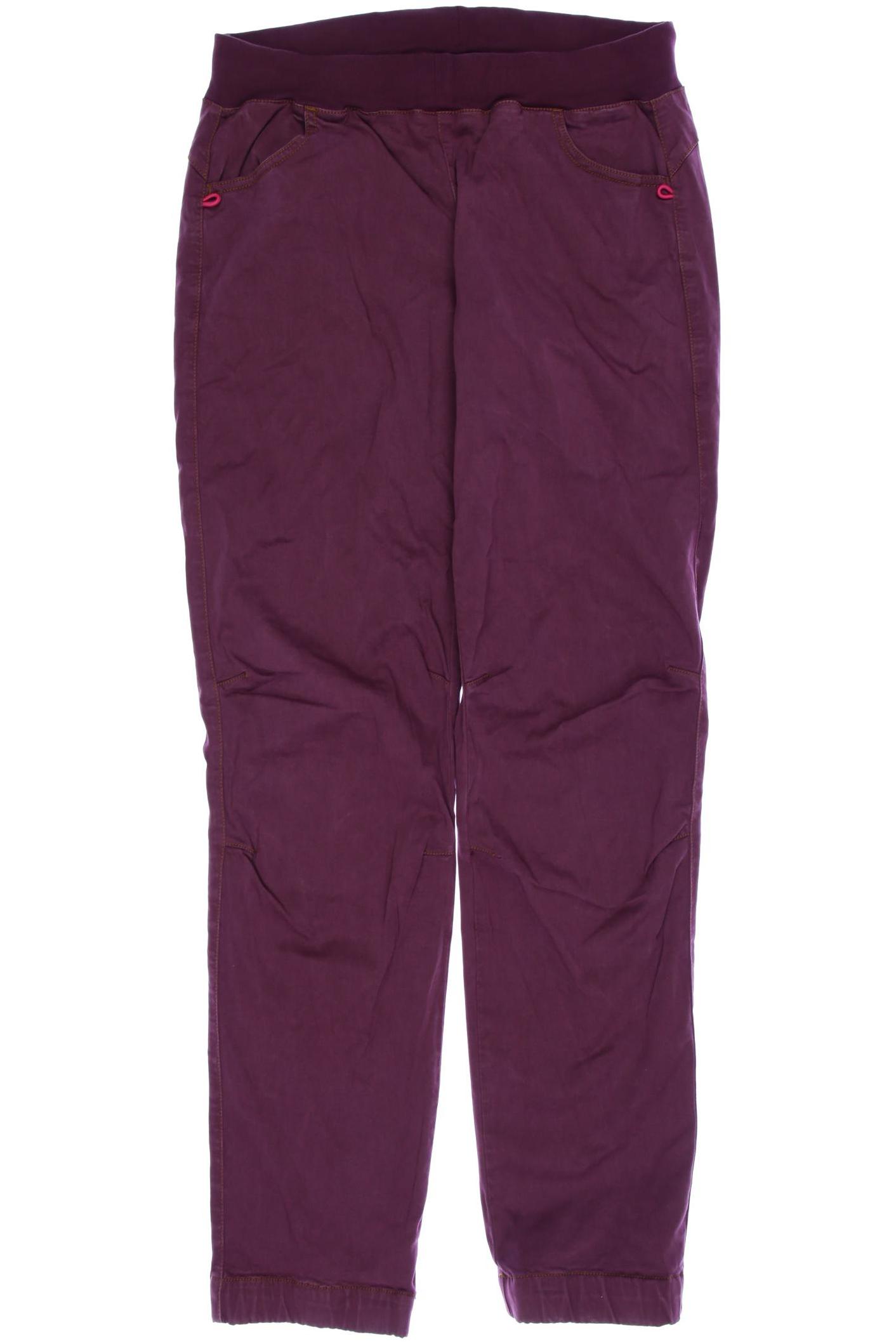 

E9 Damen Stoffhose, bordeaux, Gr. 0