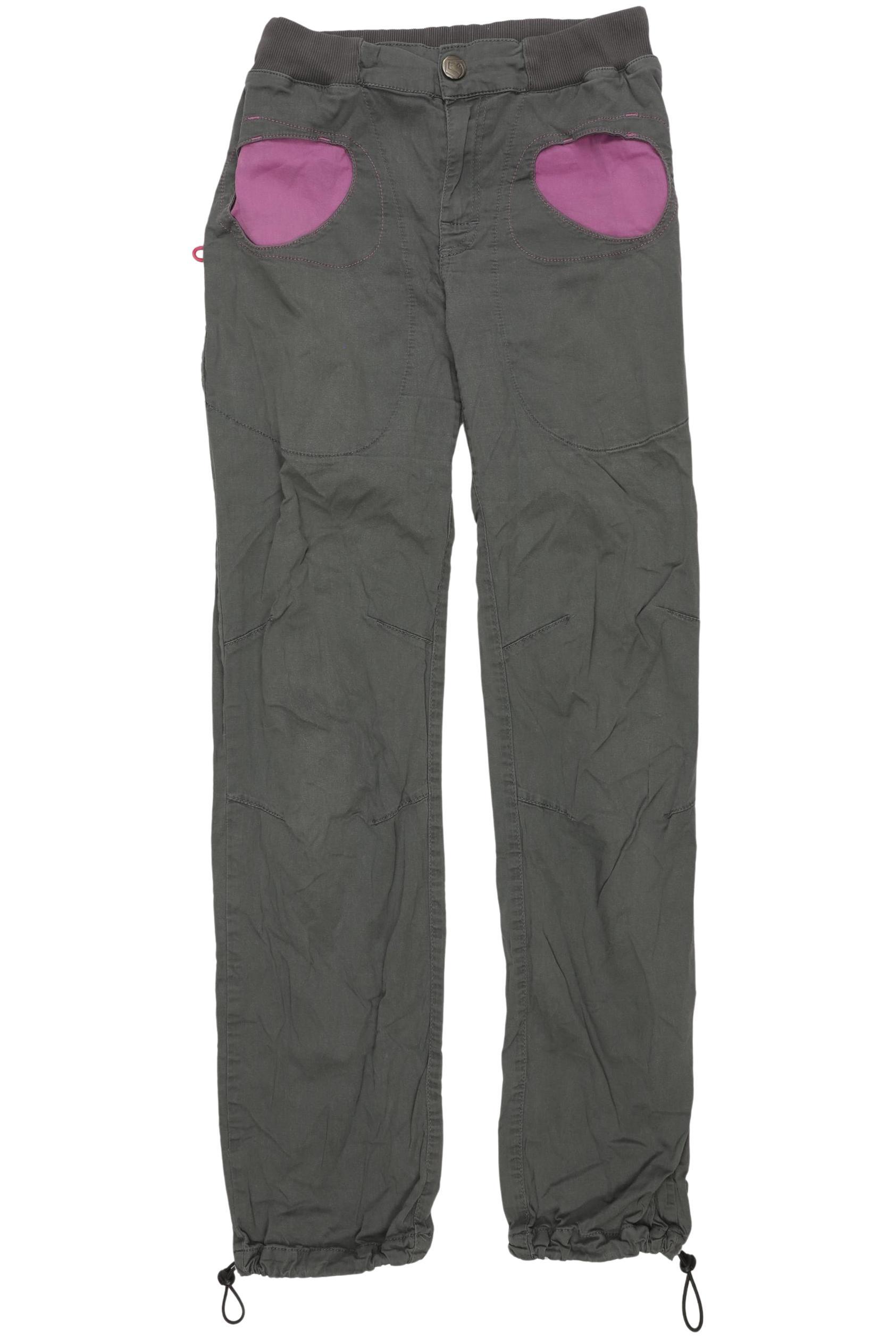 

E9 Damen Stoffhose, grau, Gr. 24
