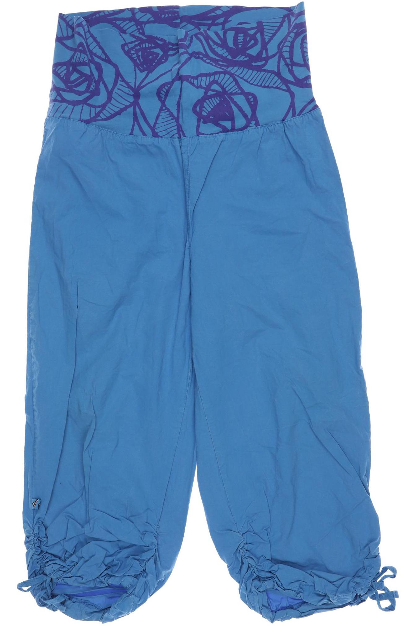 

E9 Damen Stoffhose, blau, Gr. 0