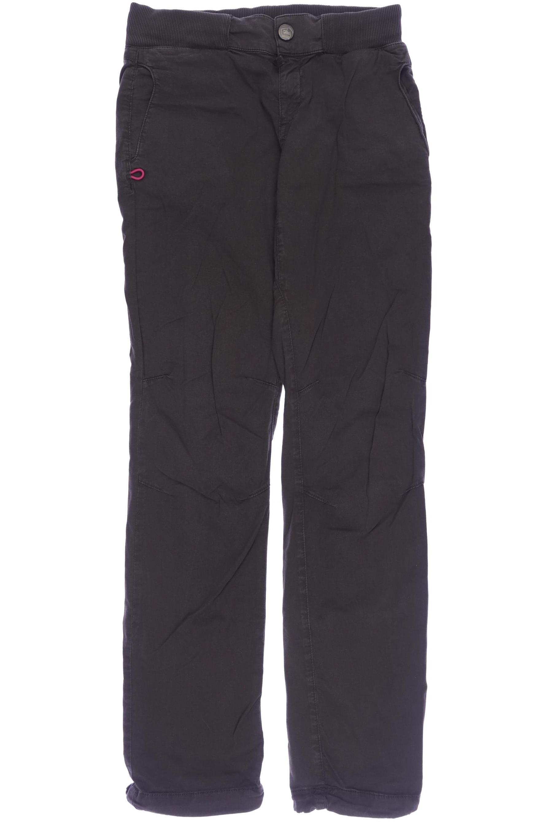 

E9 Damen Stoffhose, braun, Gr. 0