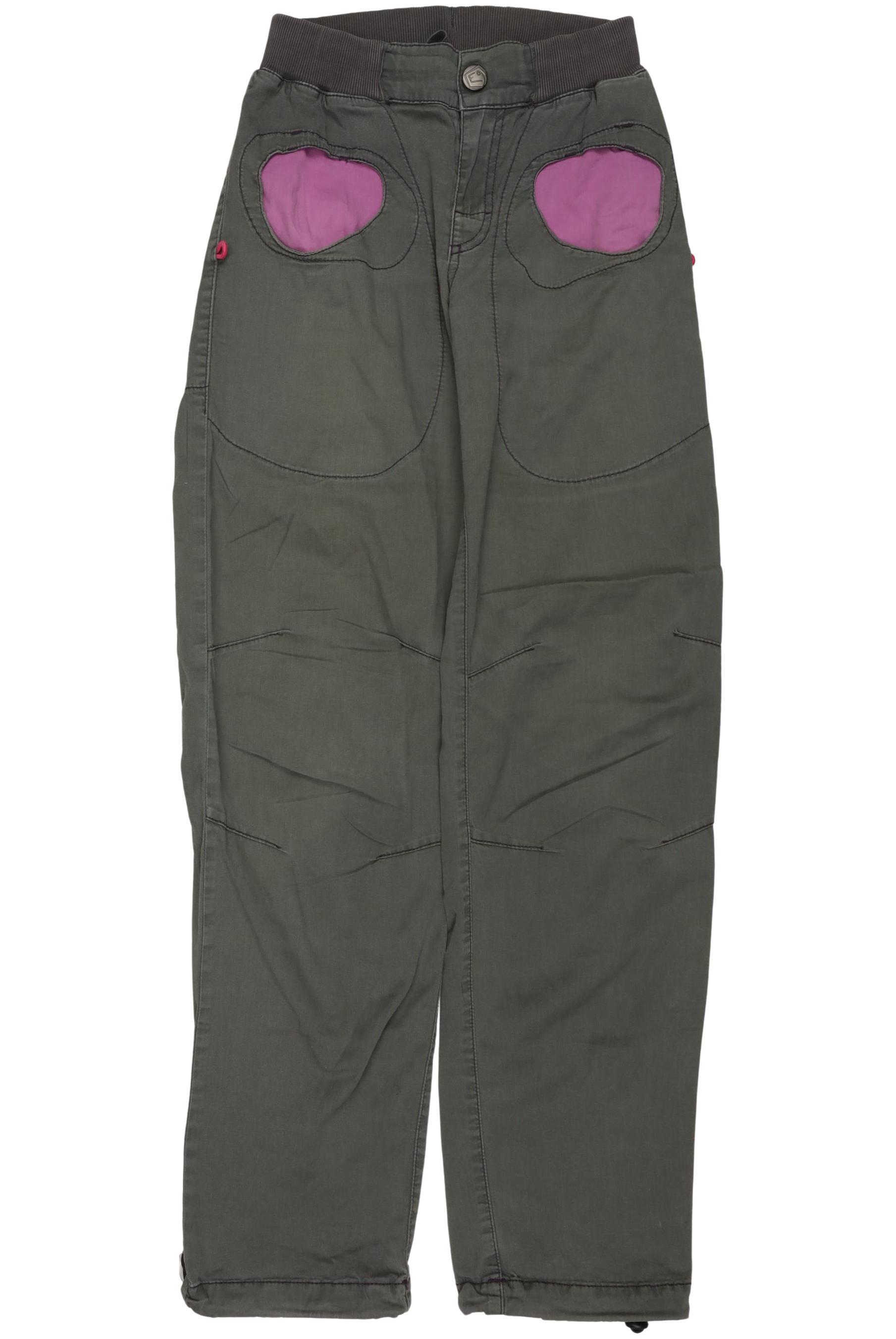 

E9 Damen Stoffhose, grau, Gr. 0