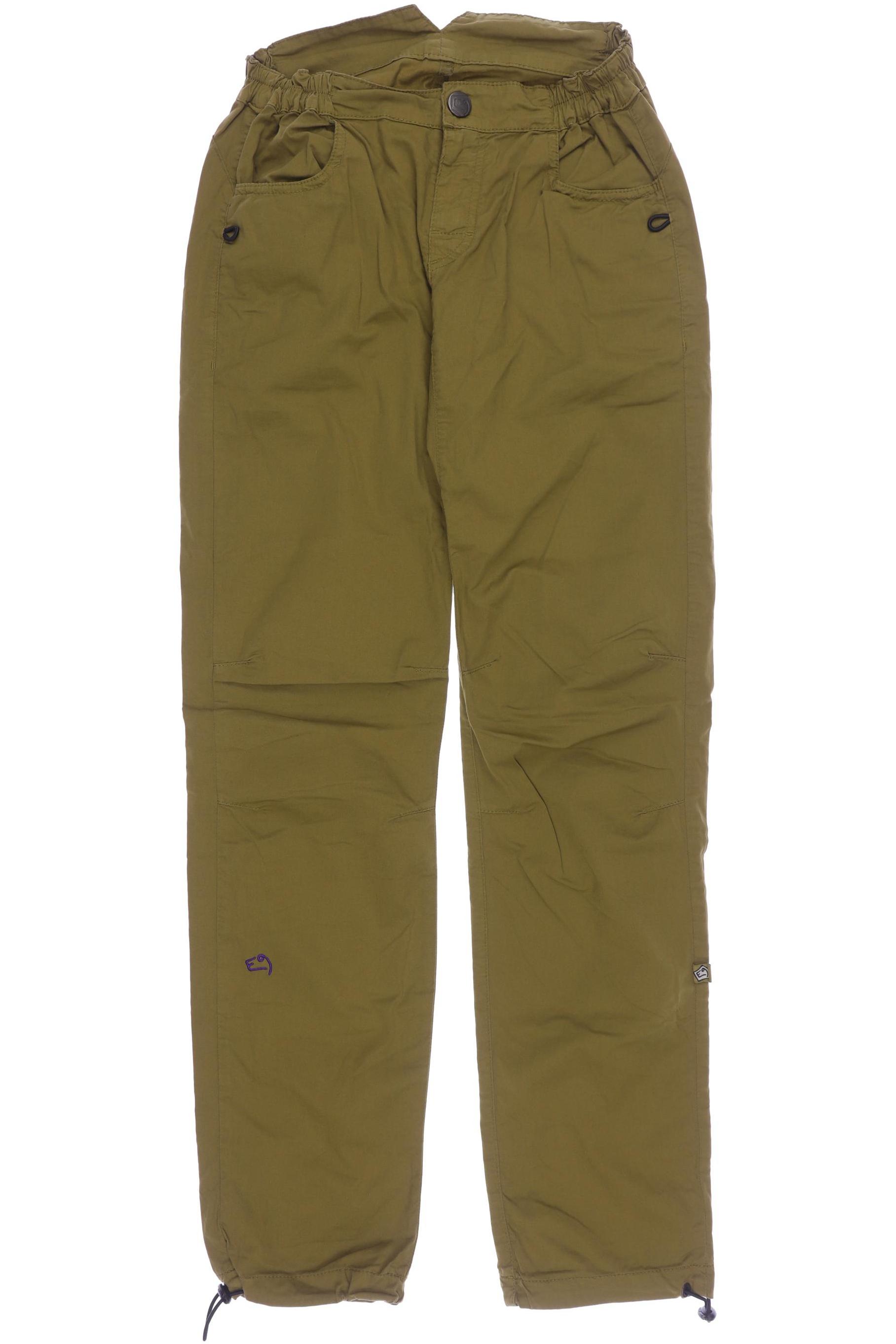 

E9 Damen Stoffhose, grün, Gr. 0