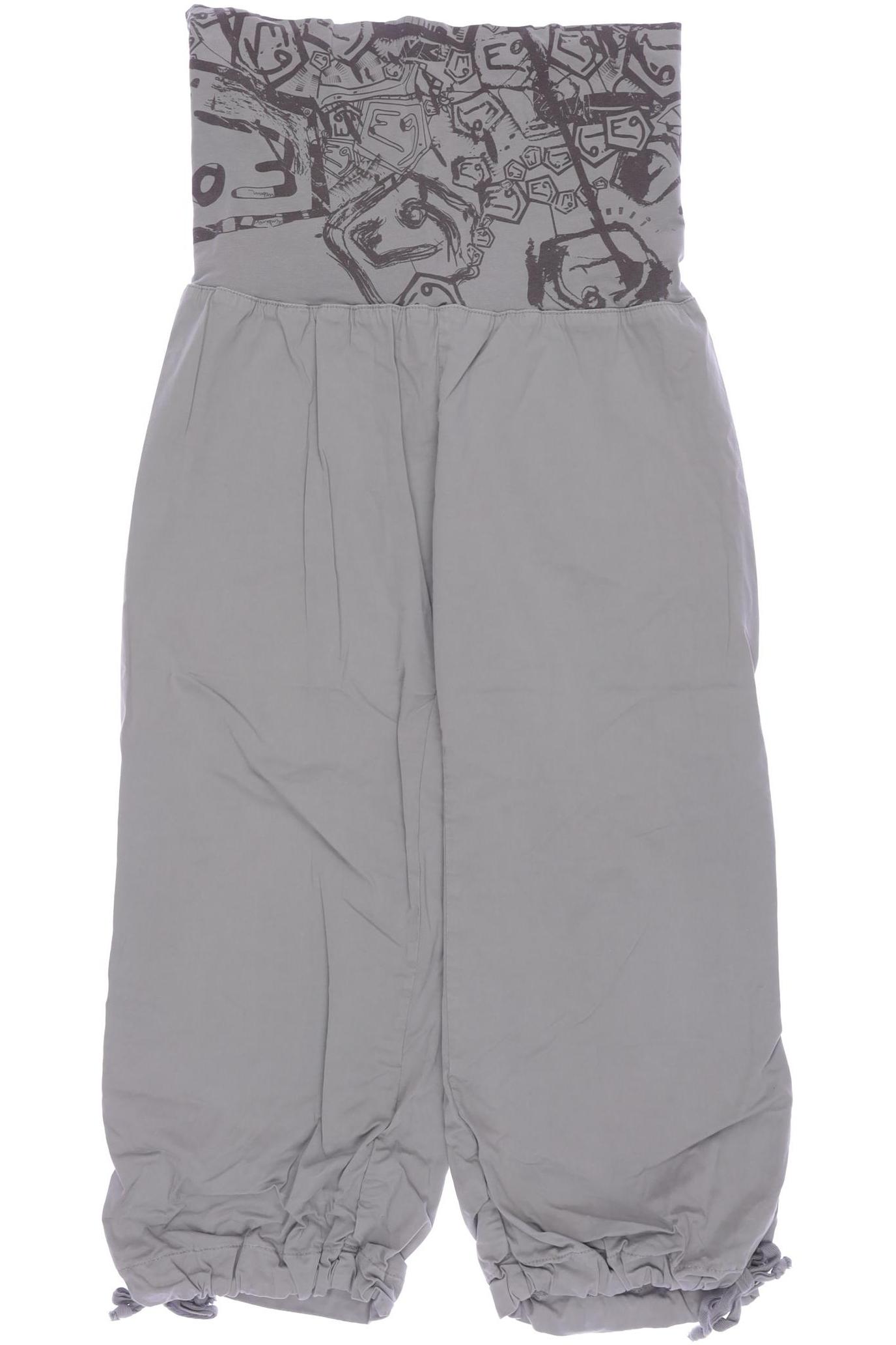 

E9 Damen Stoffhose, grau, Gr. 0