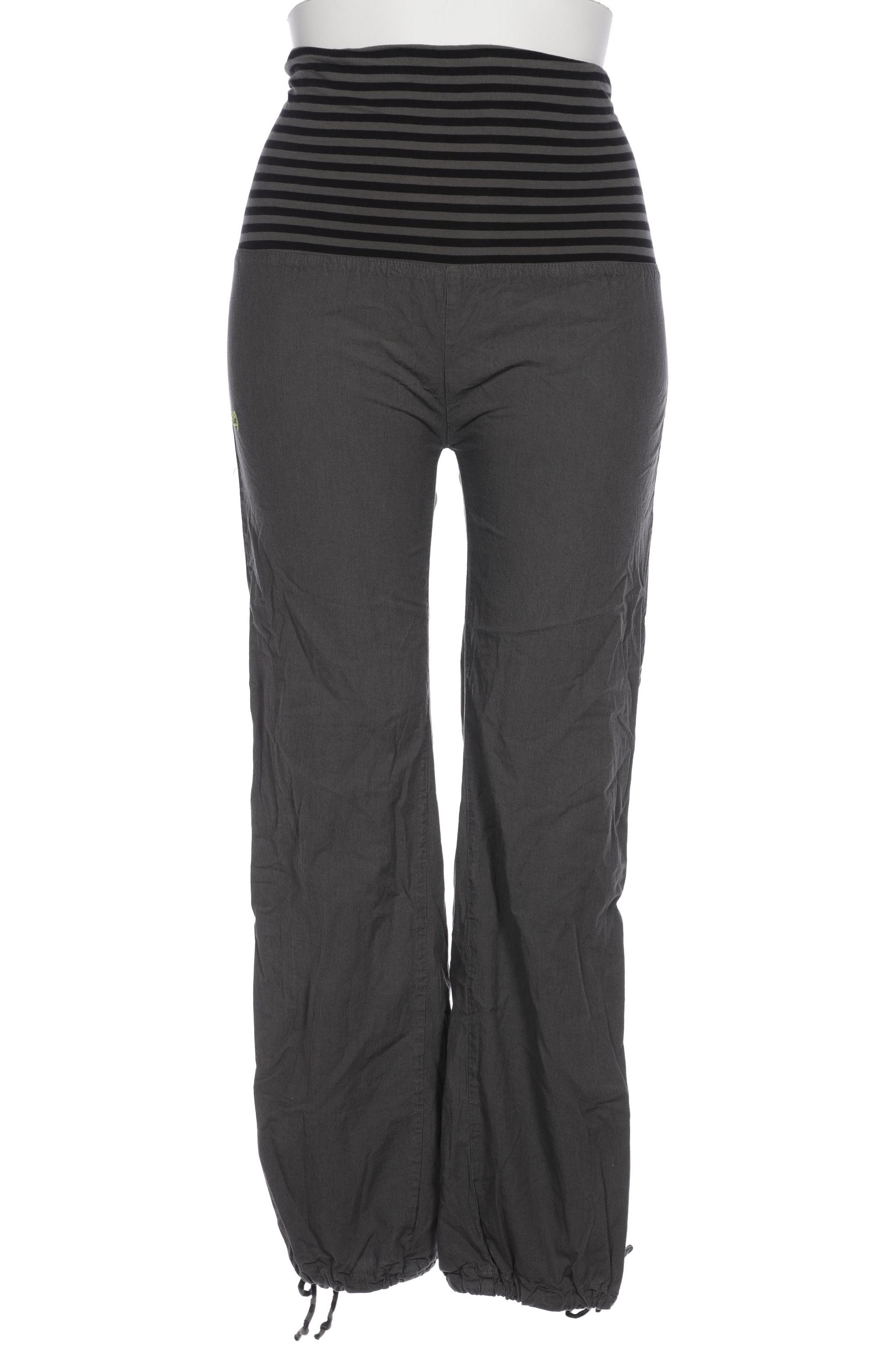 

E9 Damen Stoffhose, grau, Gr. 0