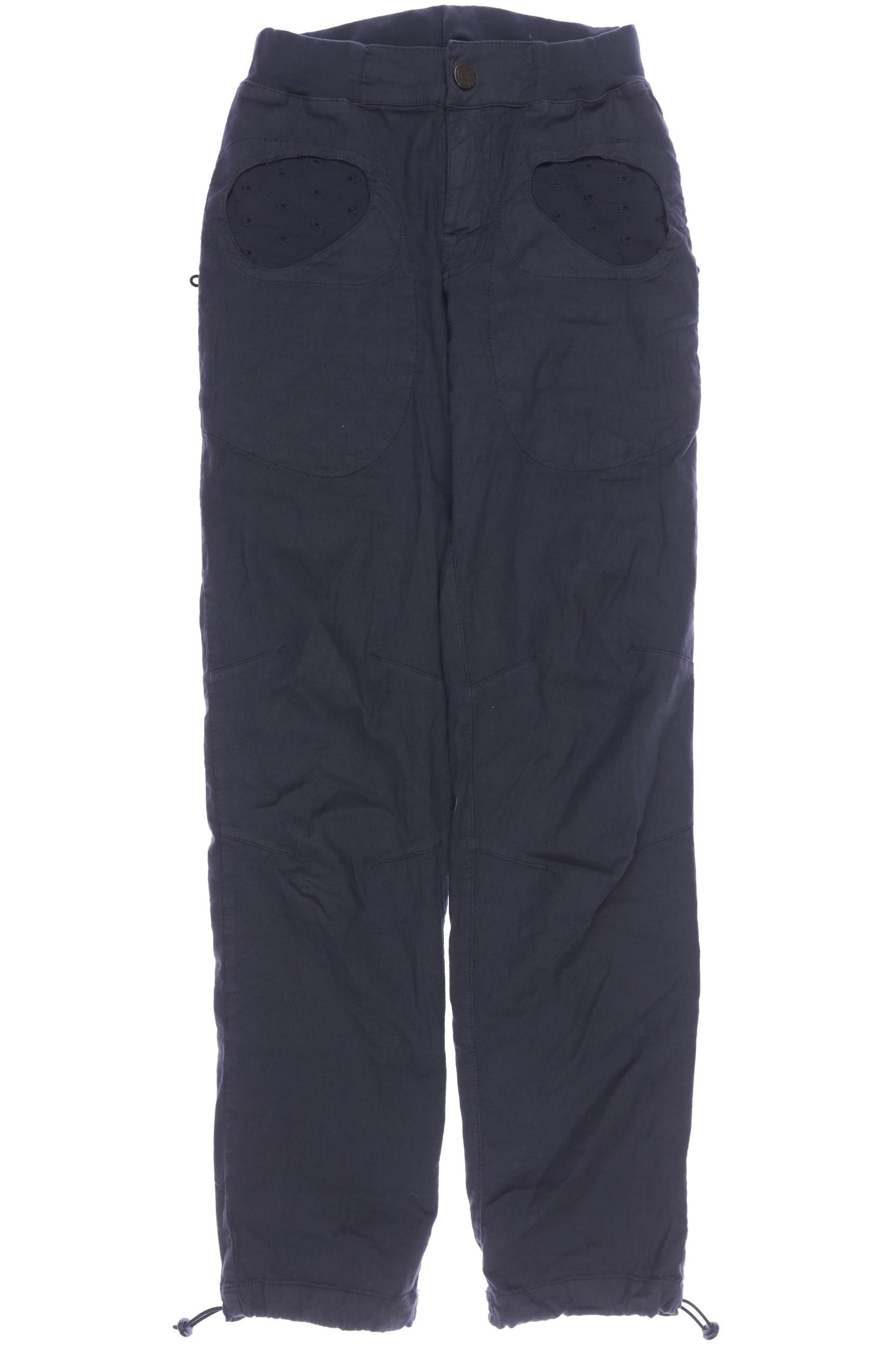 

E9 Damen Stoffhose, marineblau, Gr. 0