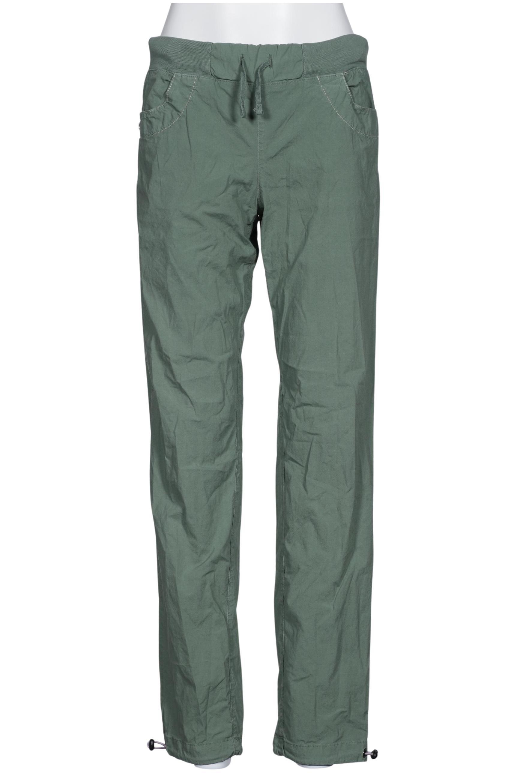 

E9 Damen Stoffhose, grün, Gr. 27