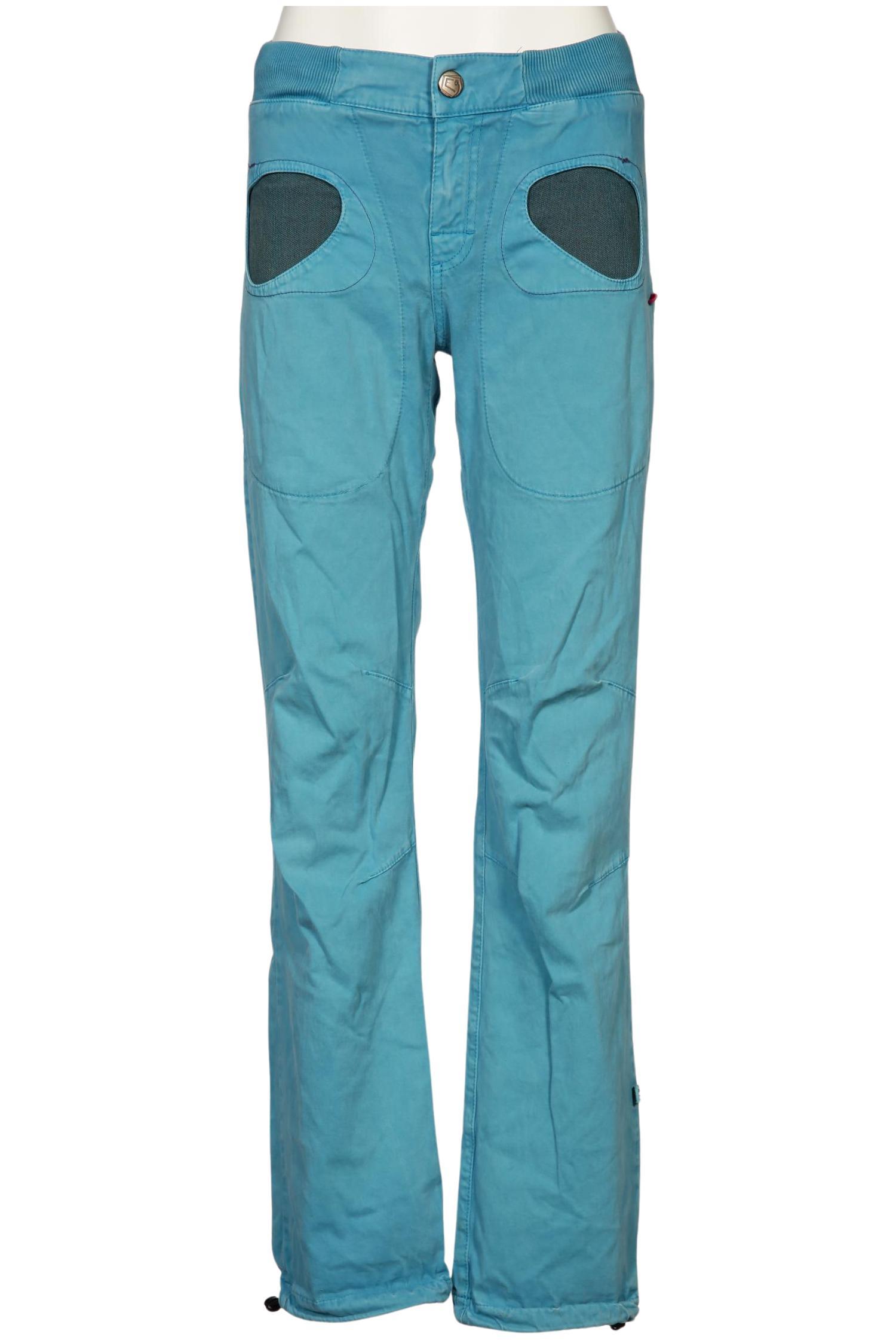

E9 Damen Stoffhose, hellblau, Gr. 0