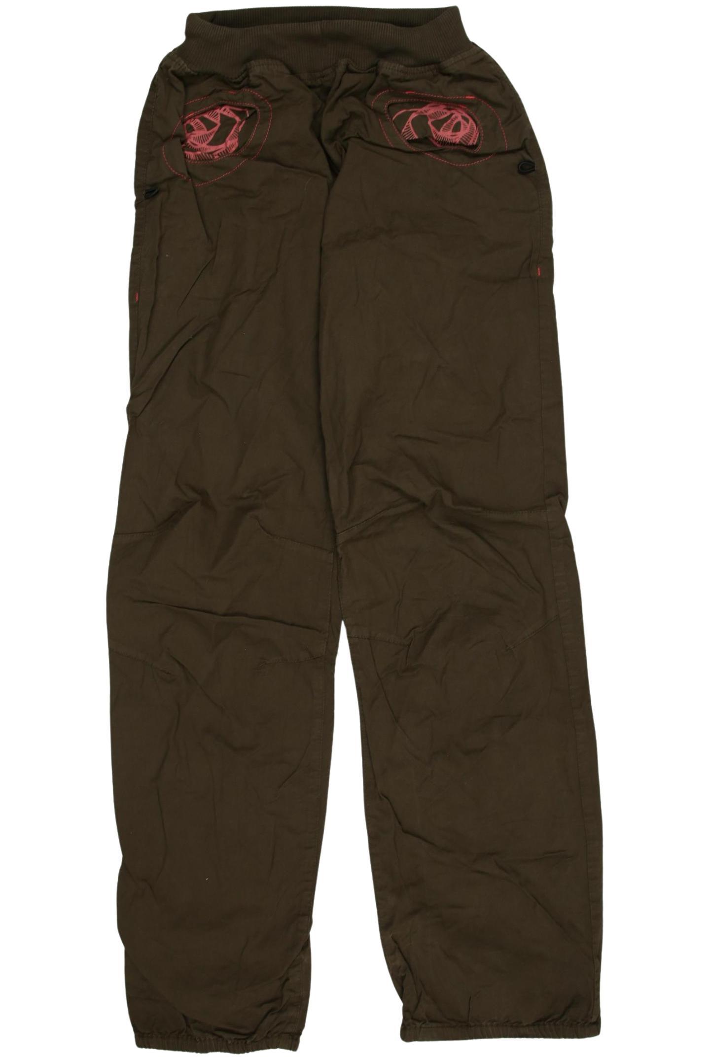 

E9 Damen Stoffhose, braun, Gr. 0