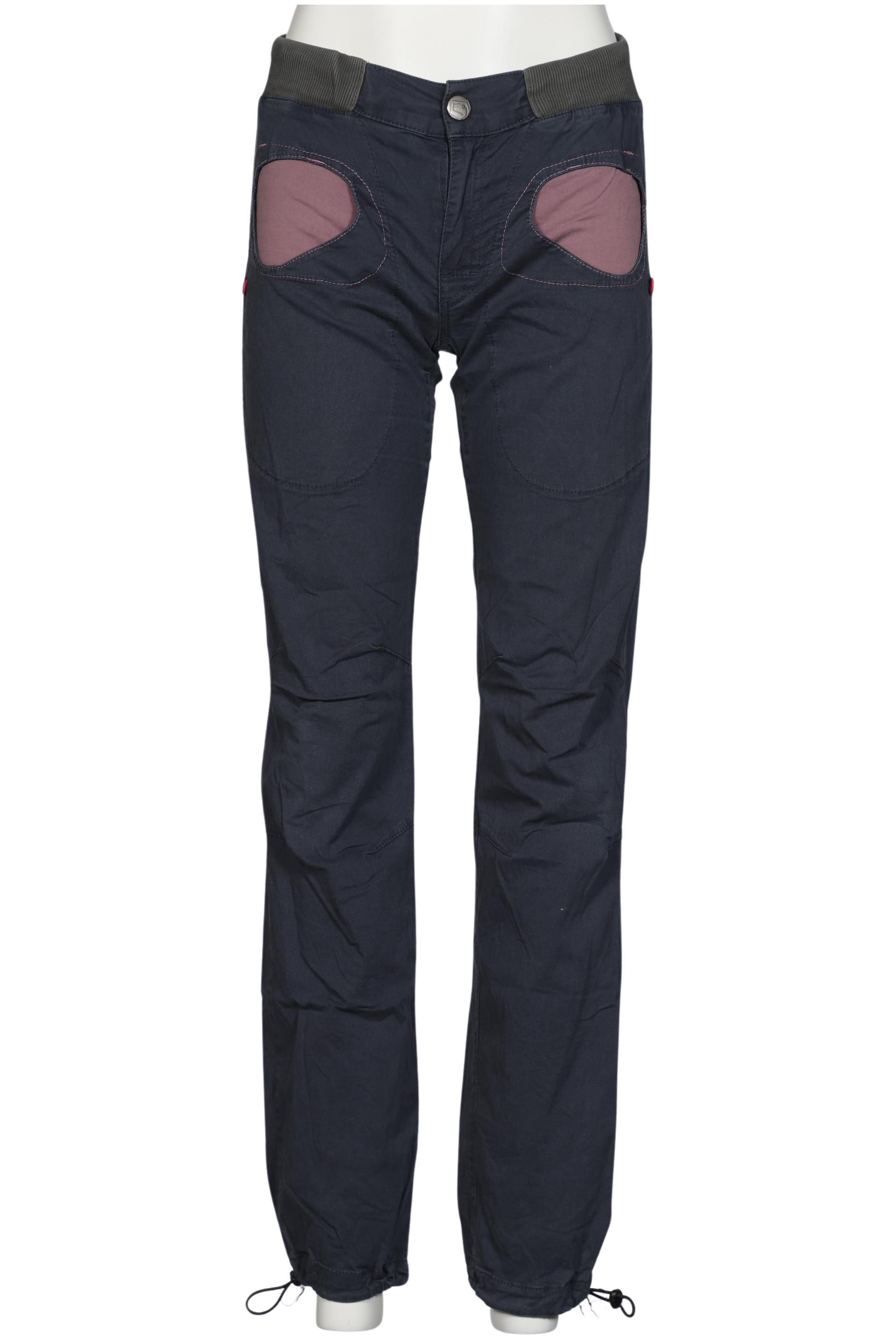 

E9 Damen Stoffhose, marineblau, Gr. 0