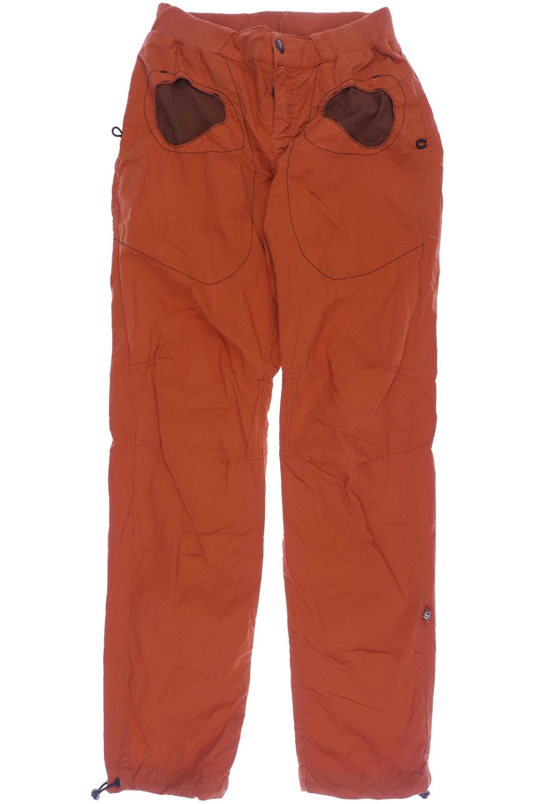 

E9 Damen Stoffhose, orange, Gr. 0