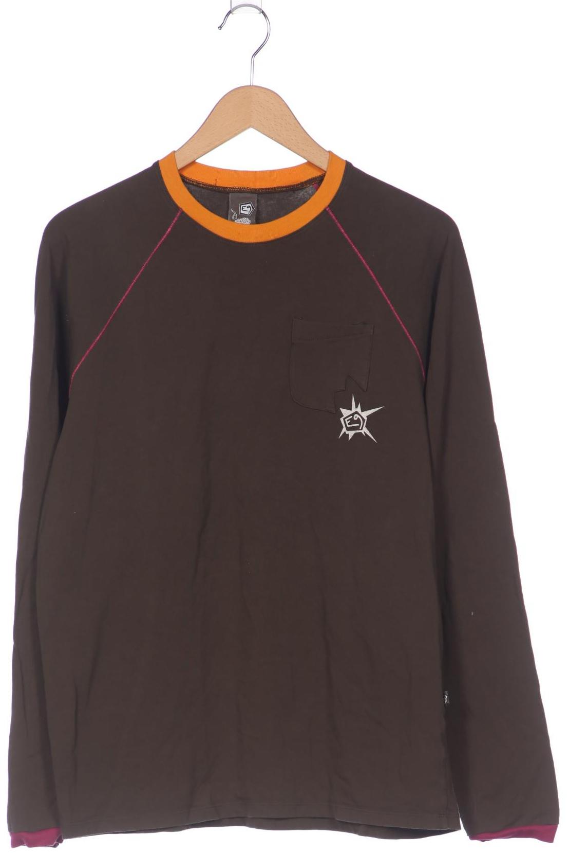 

E9 Herren Langarmshirt, braun, Gr. 54
