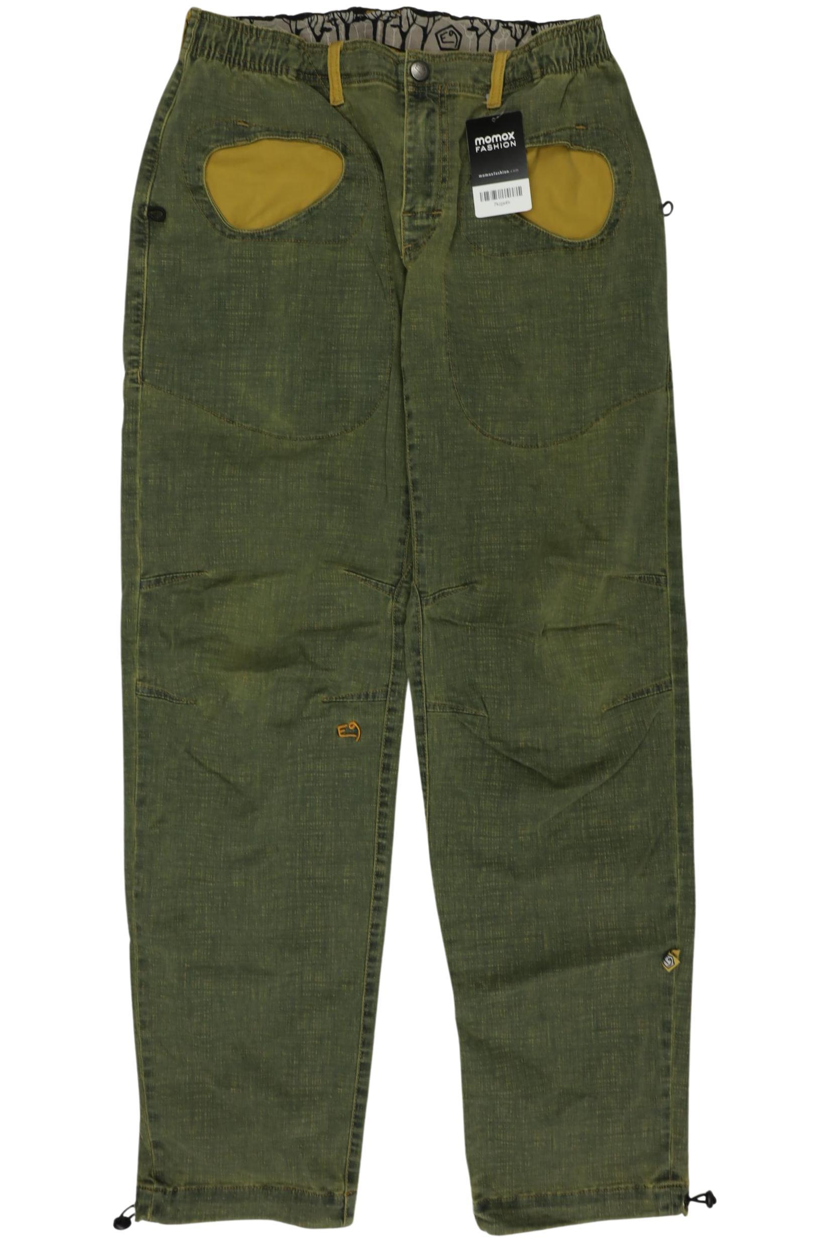 

E9 Herren Stoffhose, grün, Gr. 0