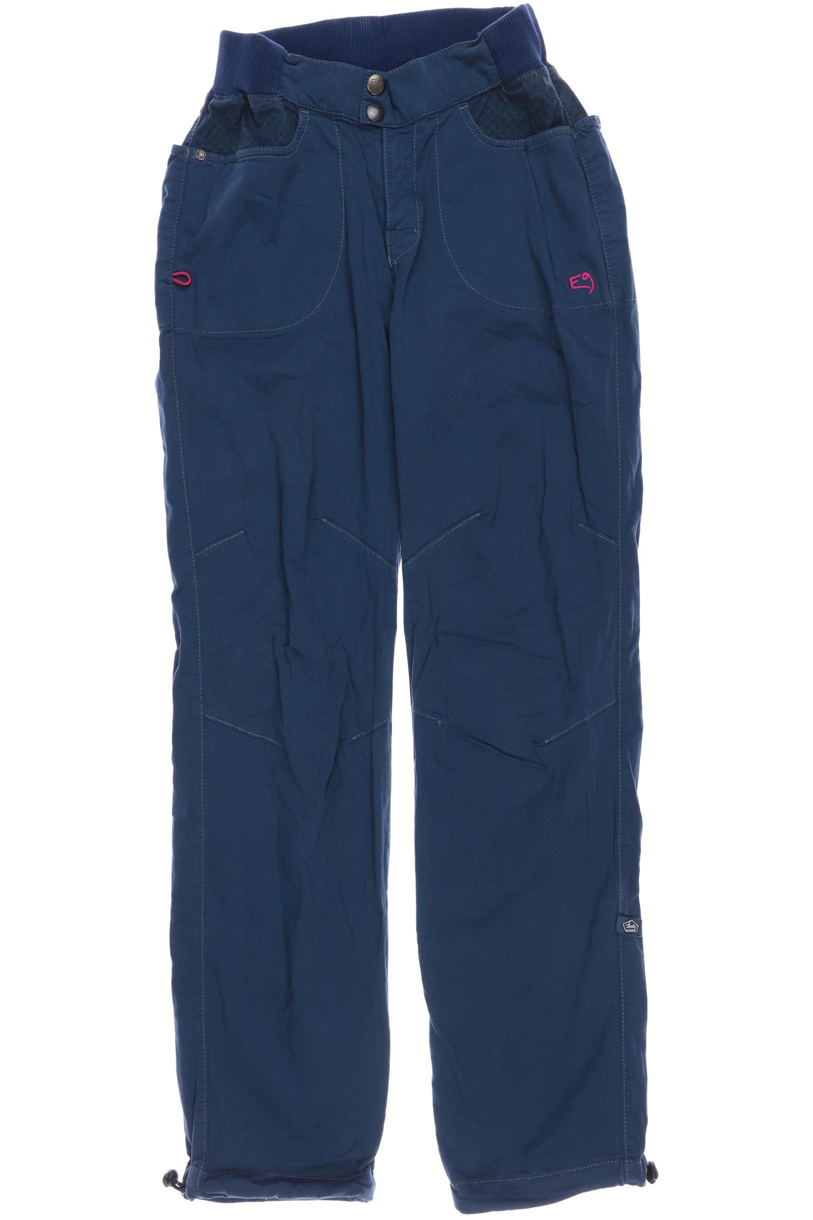 

E9 Herren Stoffhose, türkis, Gr. 0