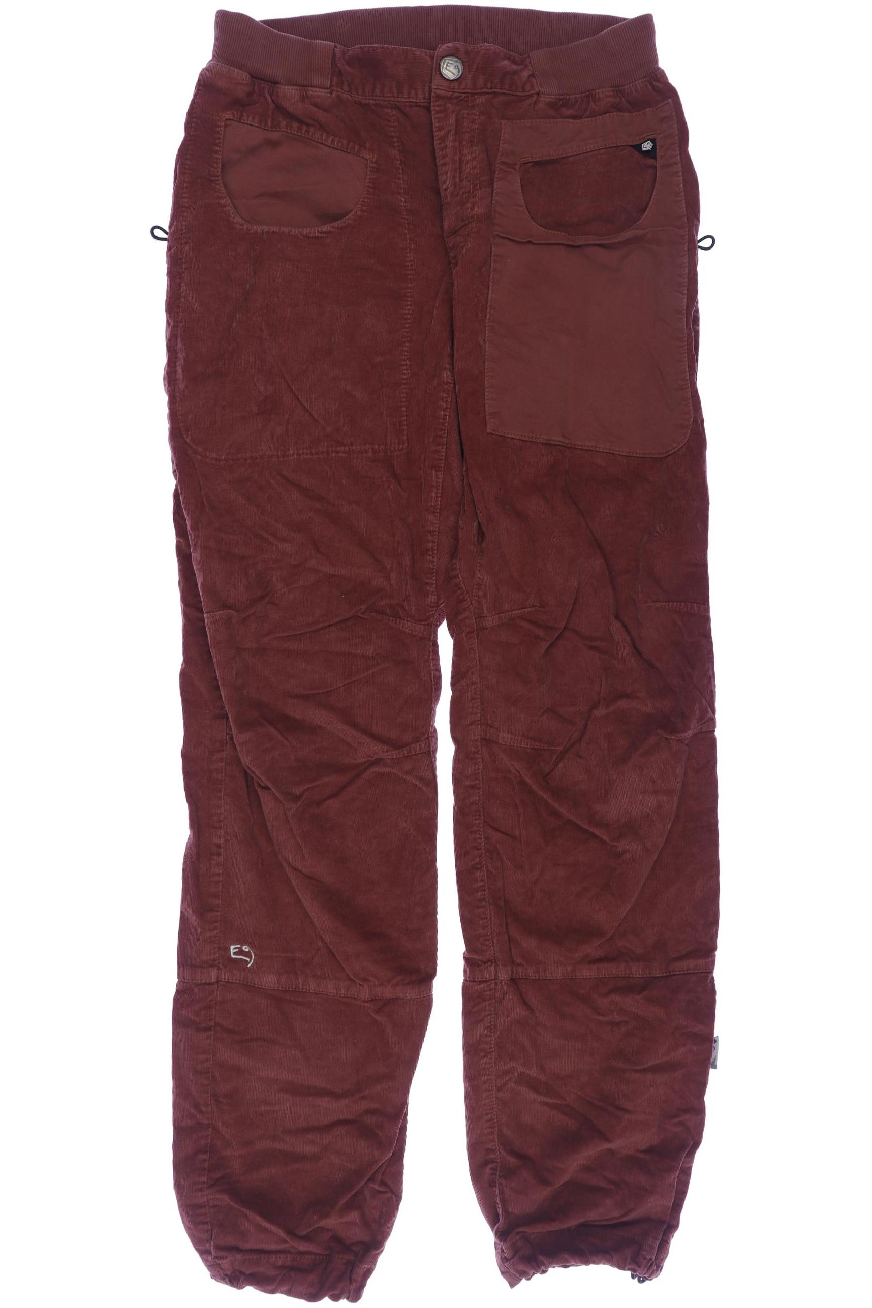 

E9 Herren Stoffhose, bordeaux, Gr. 0