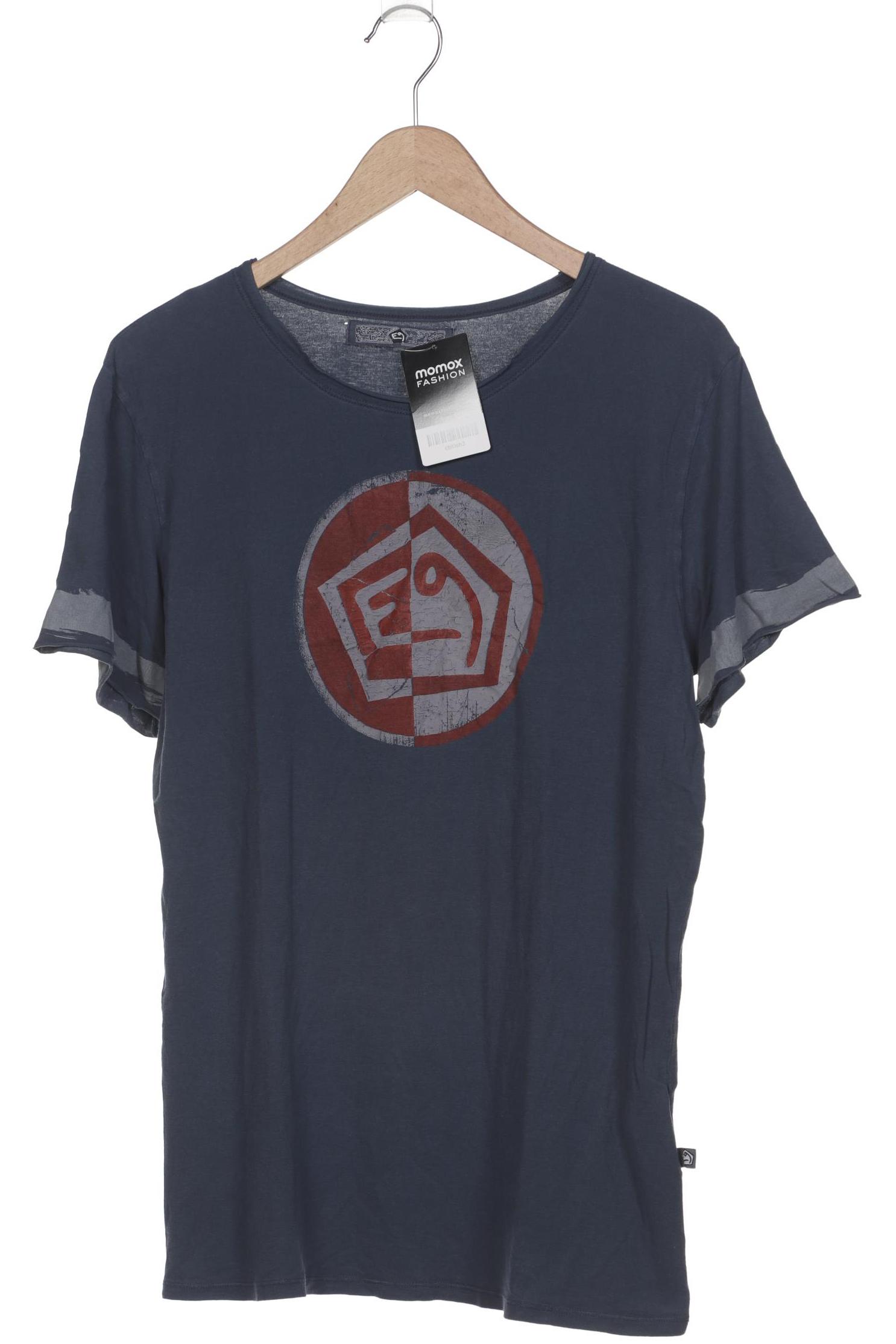 

E9 Herren T-Shirt, blau, Gr. 52
