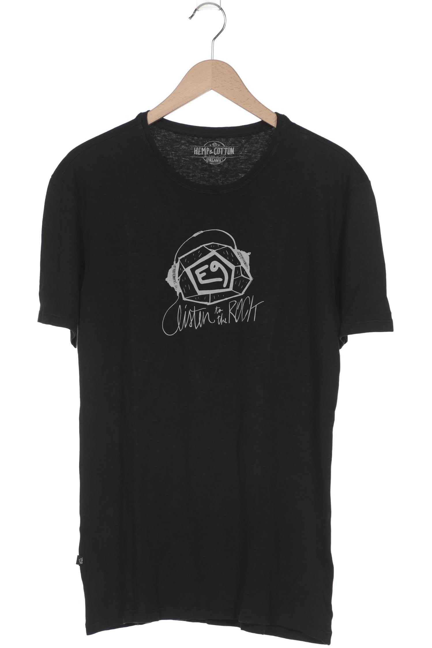 

E9 Herren T-Shirt, schwarz, Gr. 48