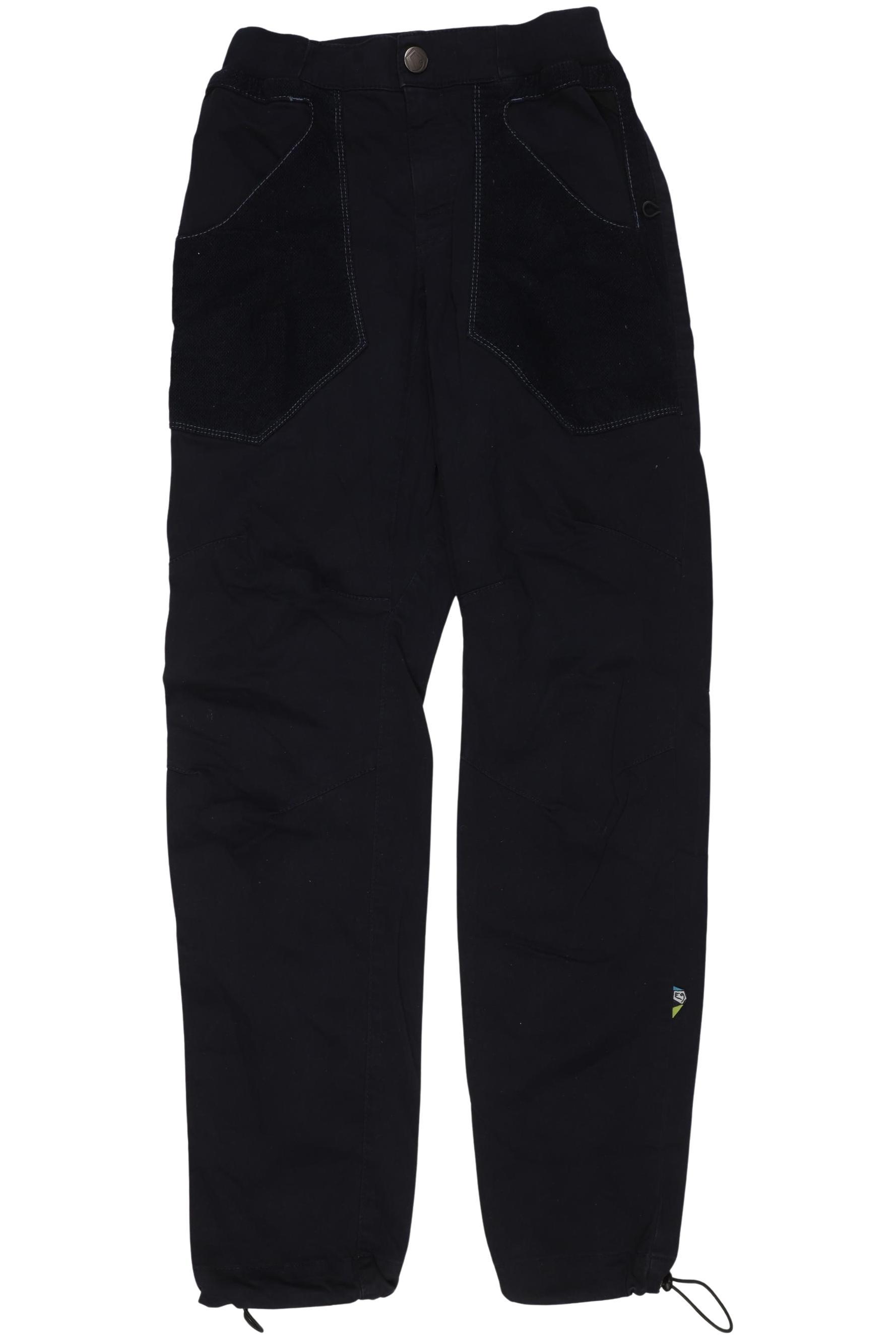 

E9 Jungen Stoffhose, schwarz, Gr. 146