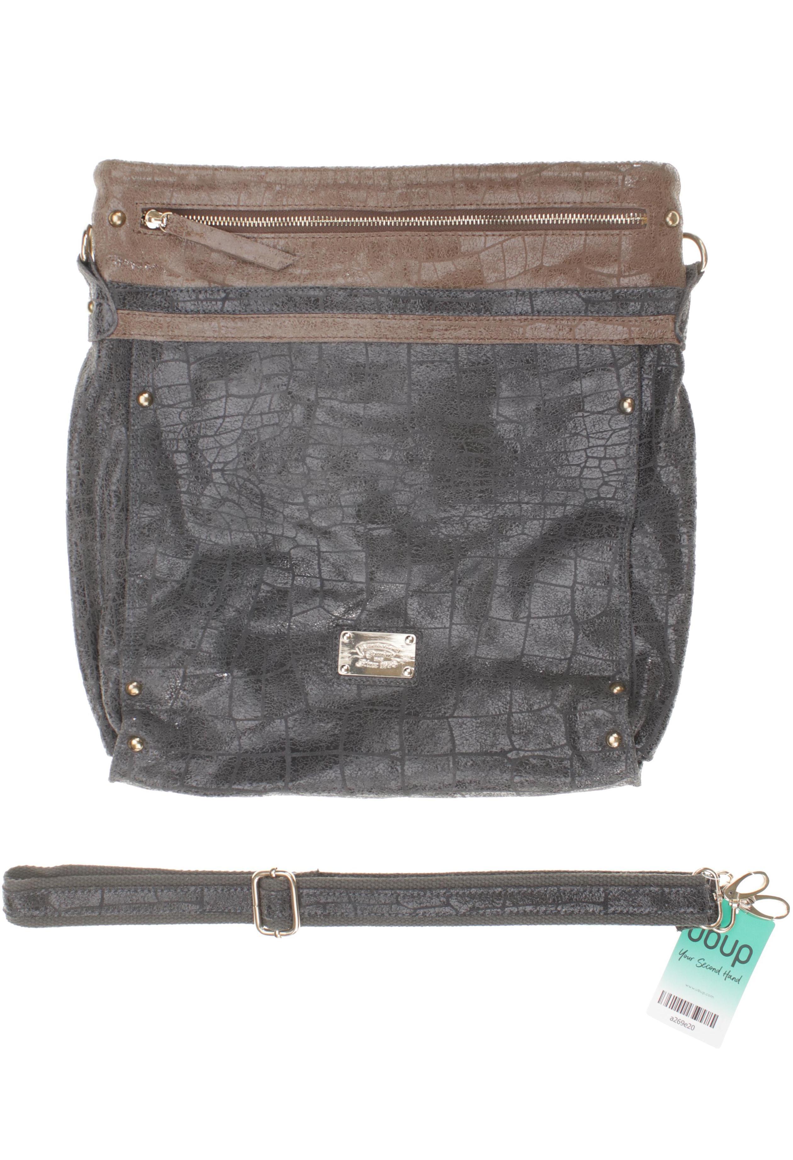 

Edwin Damen Handtasche, grau, Gr.