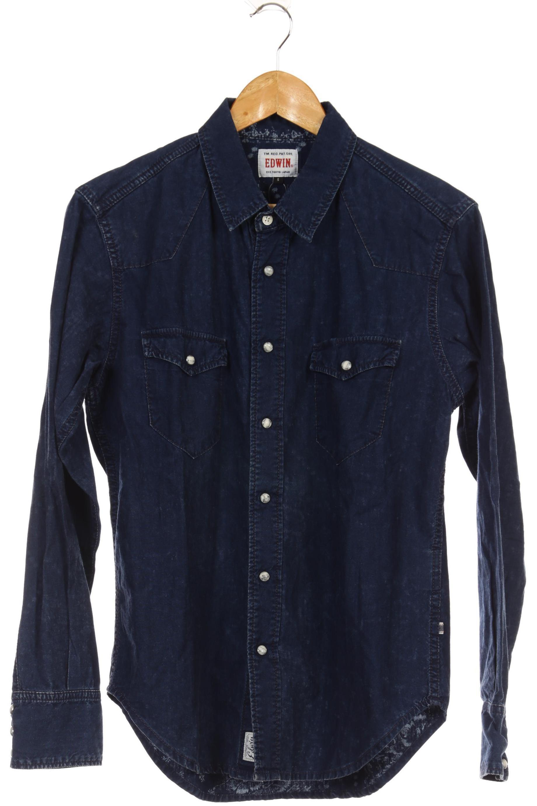 

Edwin Herren Hemd, blau, Gr.