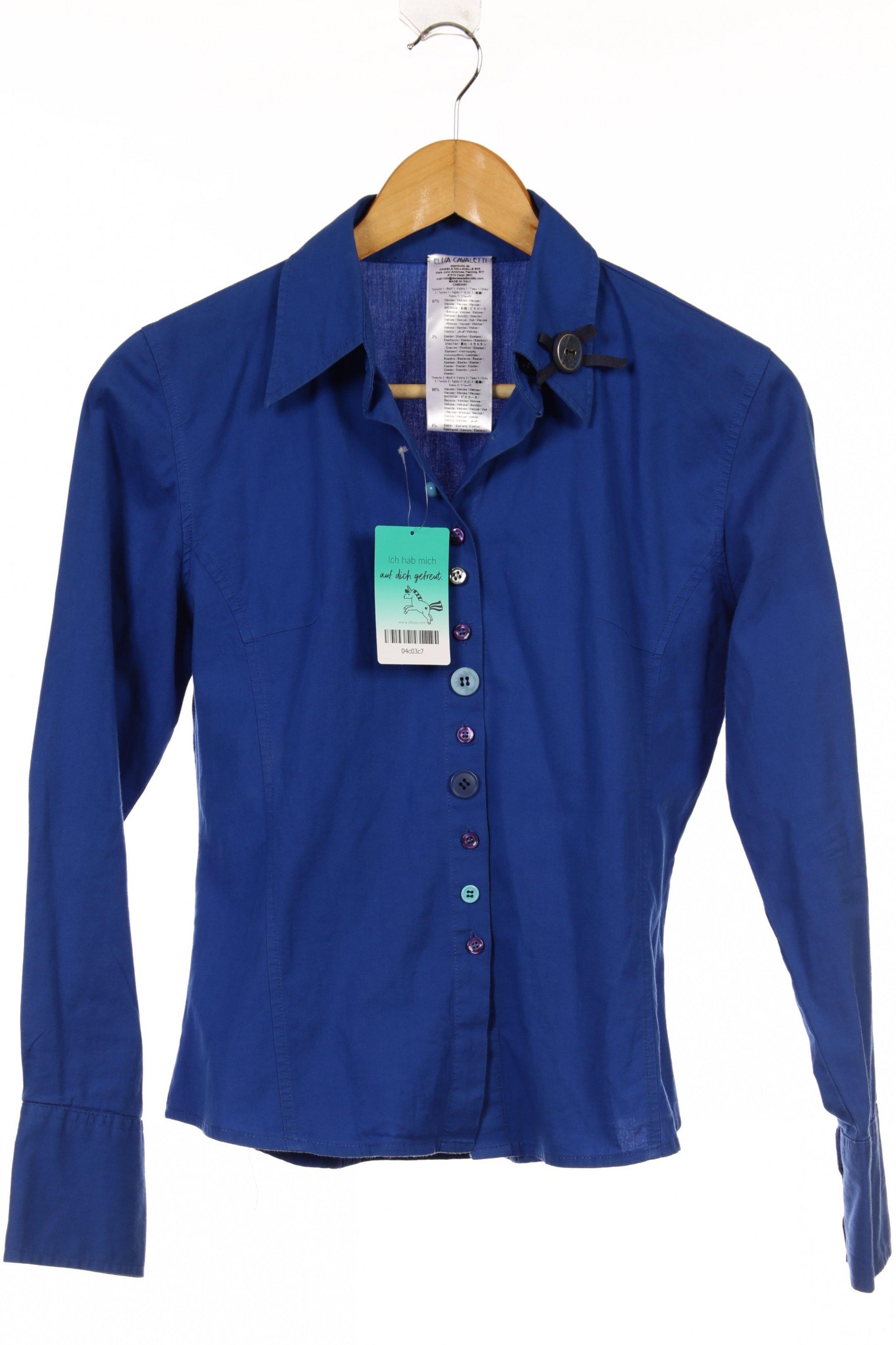 

Elisa Cavaletti Damen Bluse, blau, Gr.