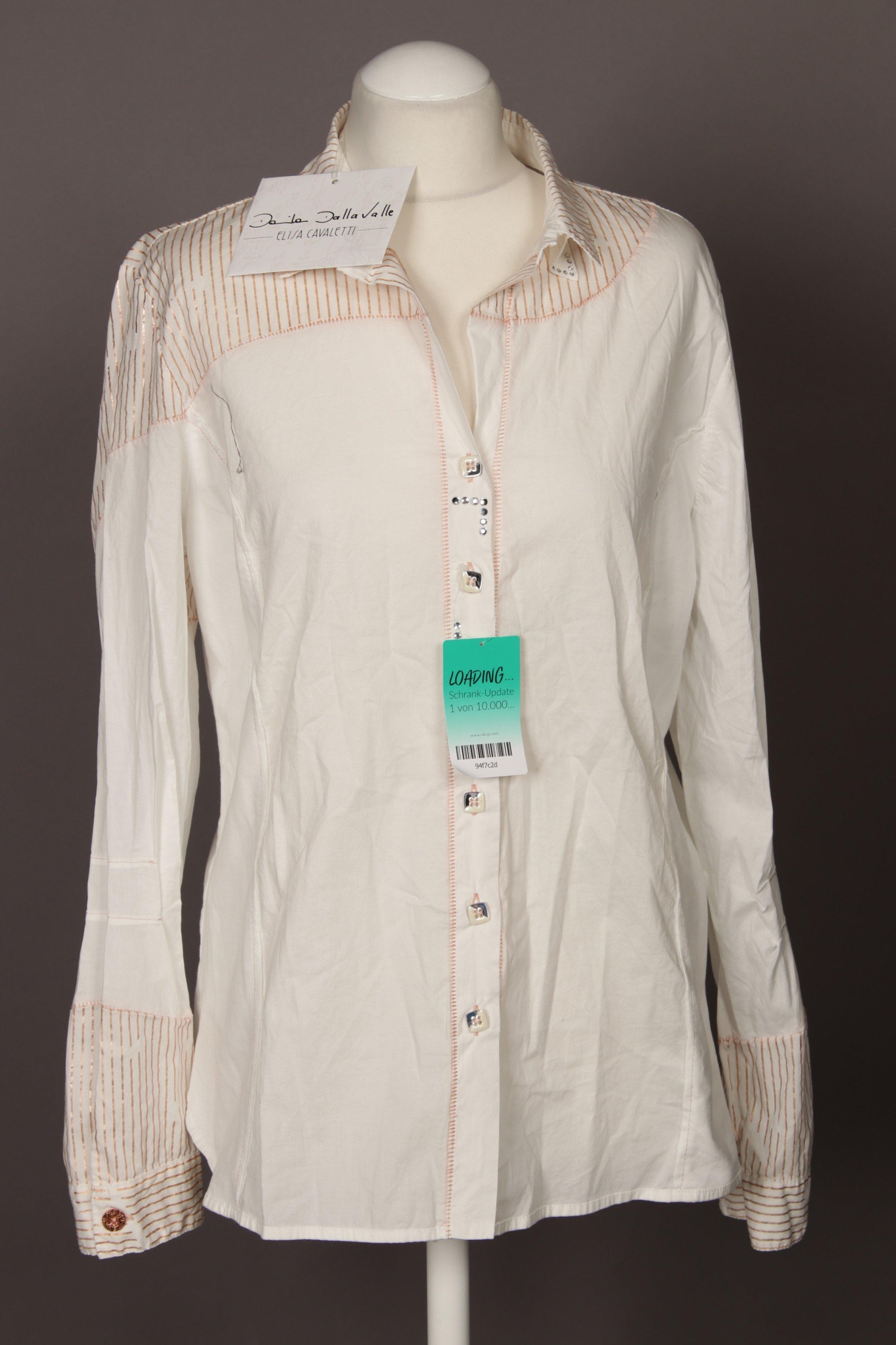 

Elisa Cavaletti Damen Bluse, weiß, Gr.