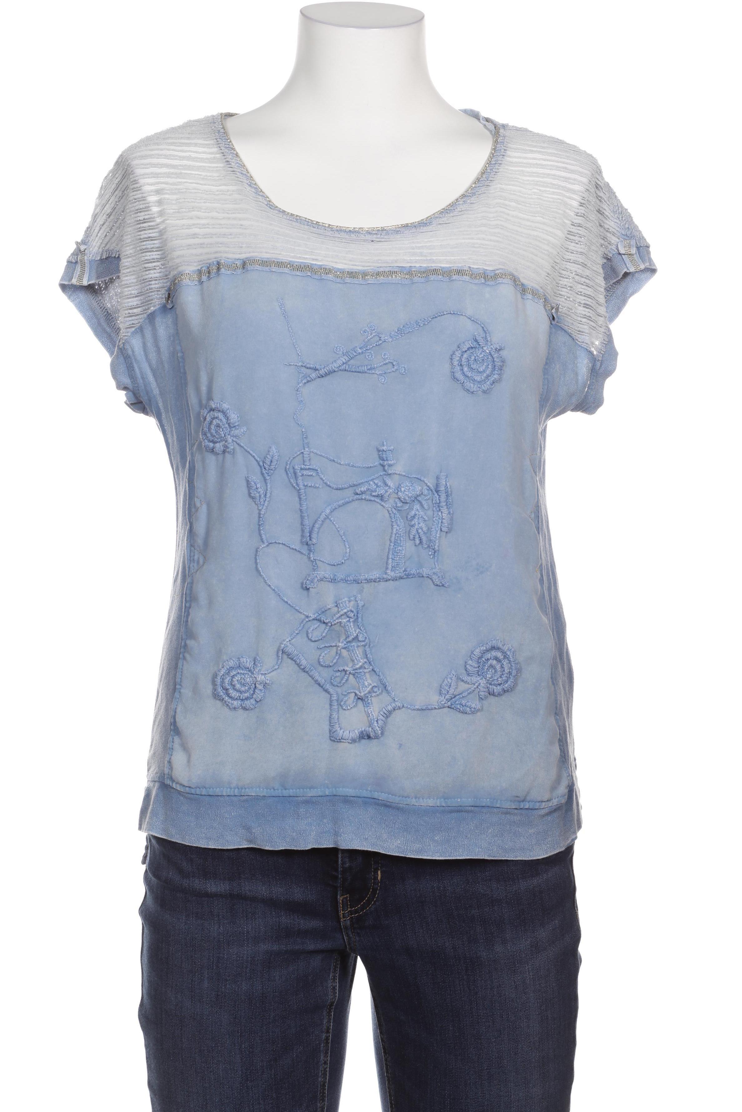 

Elisa Cavaletti Damen Bluse, blau, Gr.