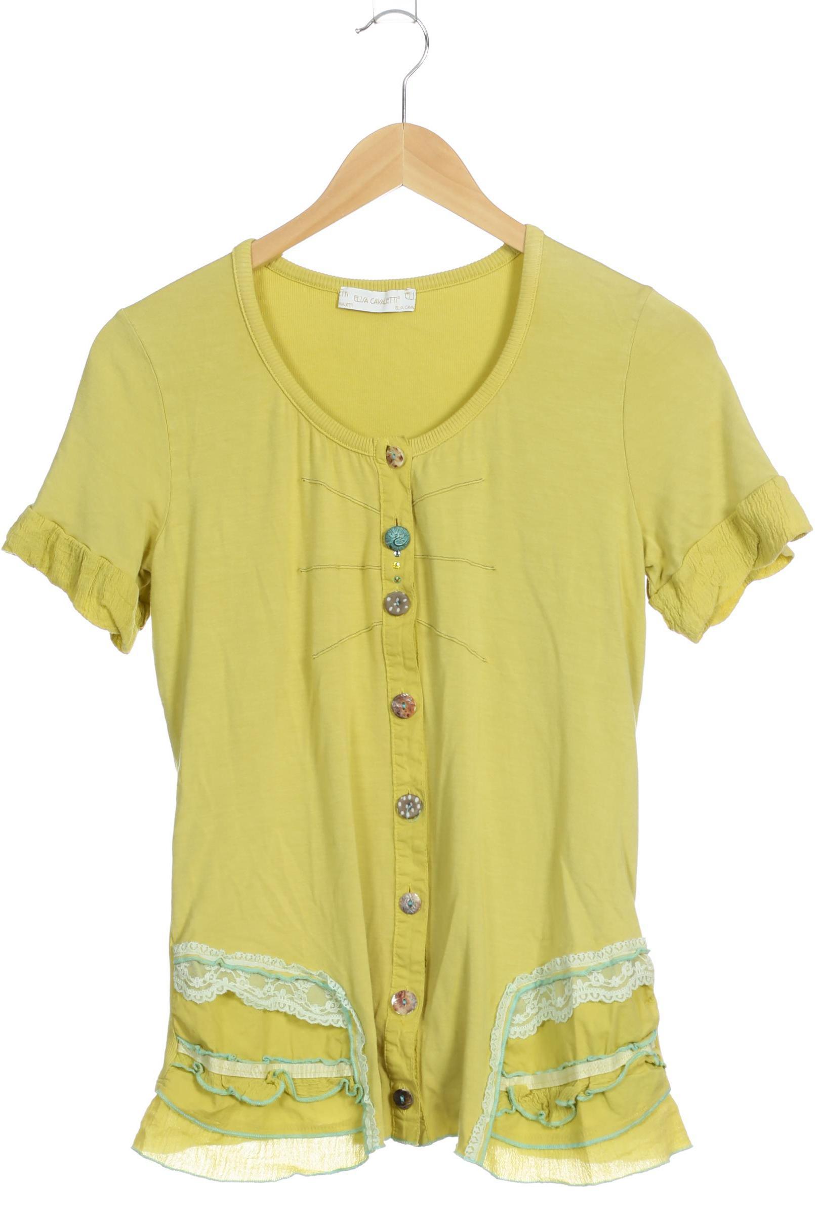 

Elisa Cavaletti Damen Bluse, gelb, Gr.