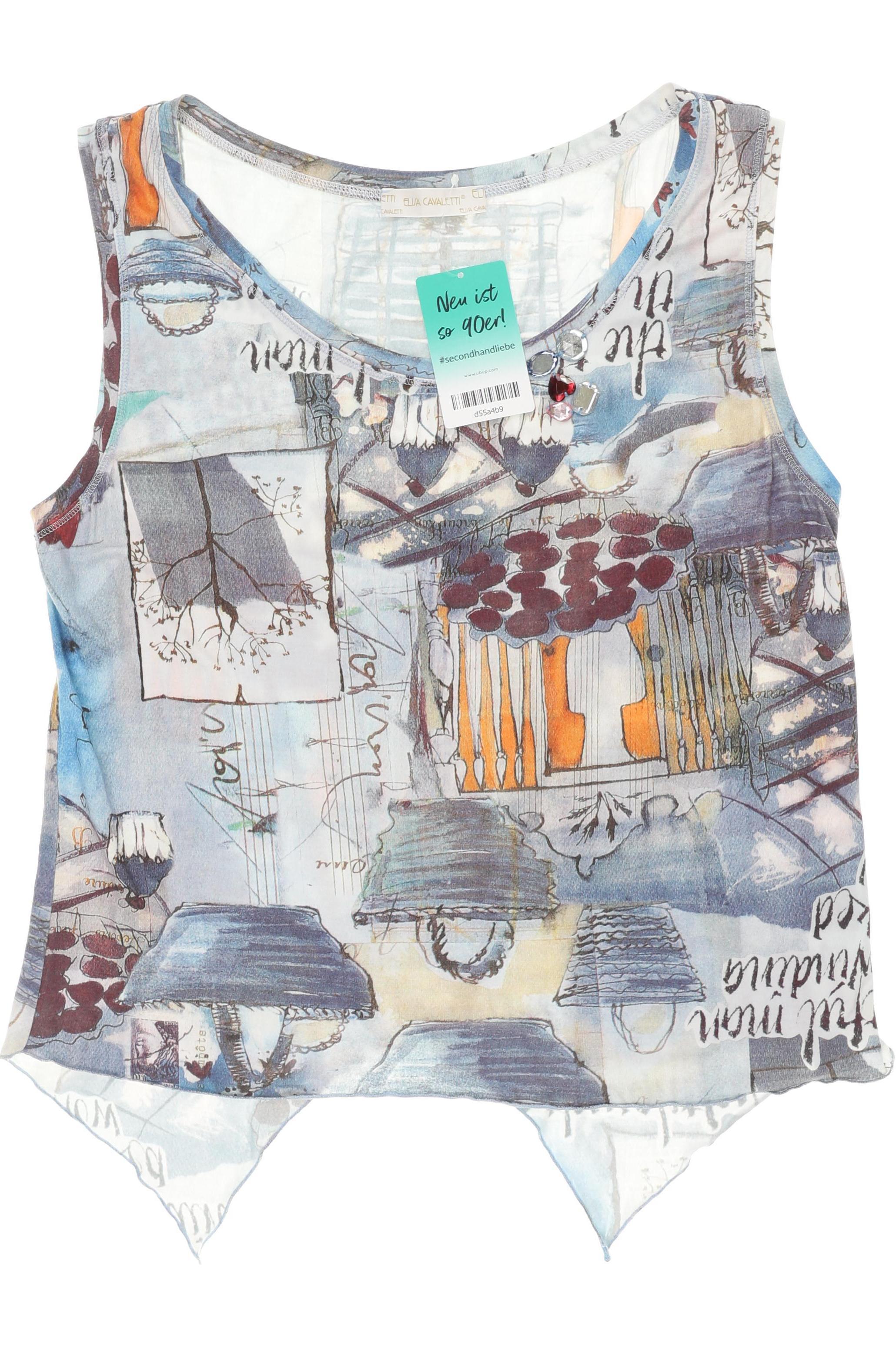 

Elisa Cavaletti Damen Bluse, blau, Gr.