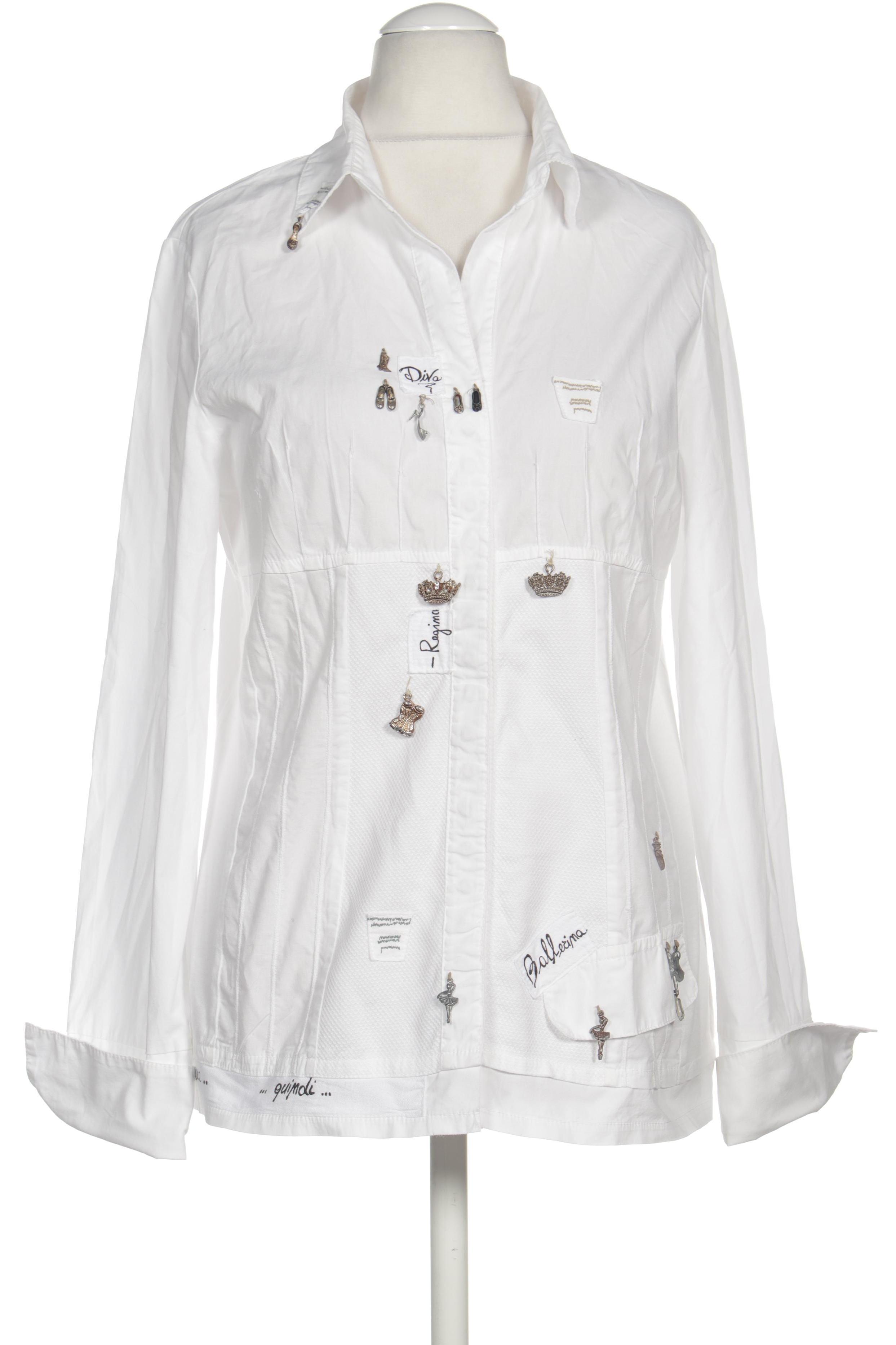 

Elisa Cavaletti Damen Bluse, weiß, Gr.